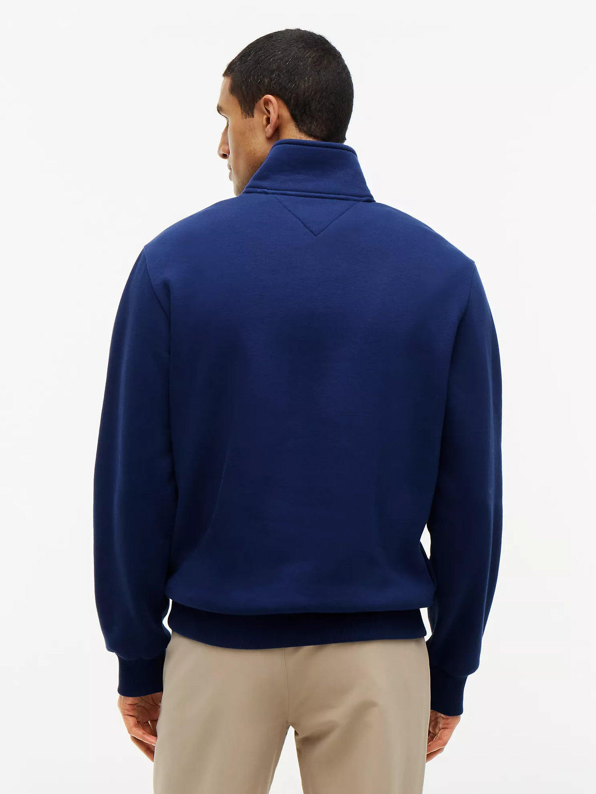 Tommy Hilfiger - Flag Stripe Logo Quarter-Zip Sweatshirt