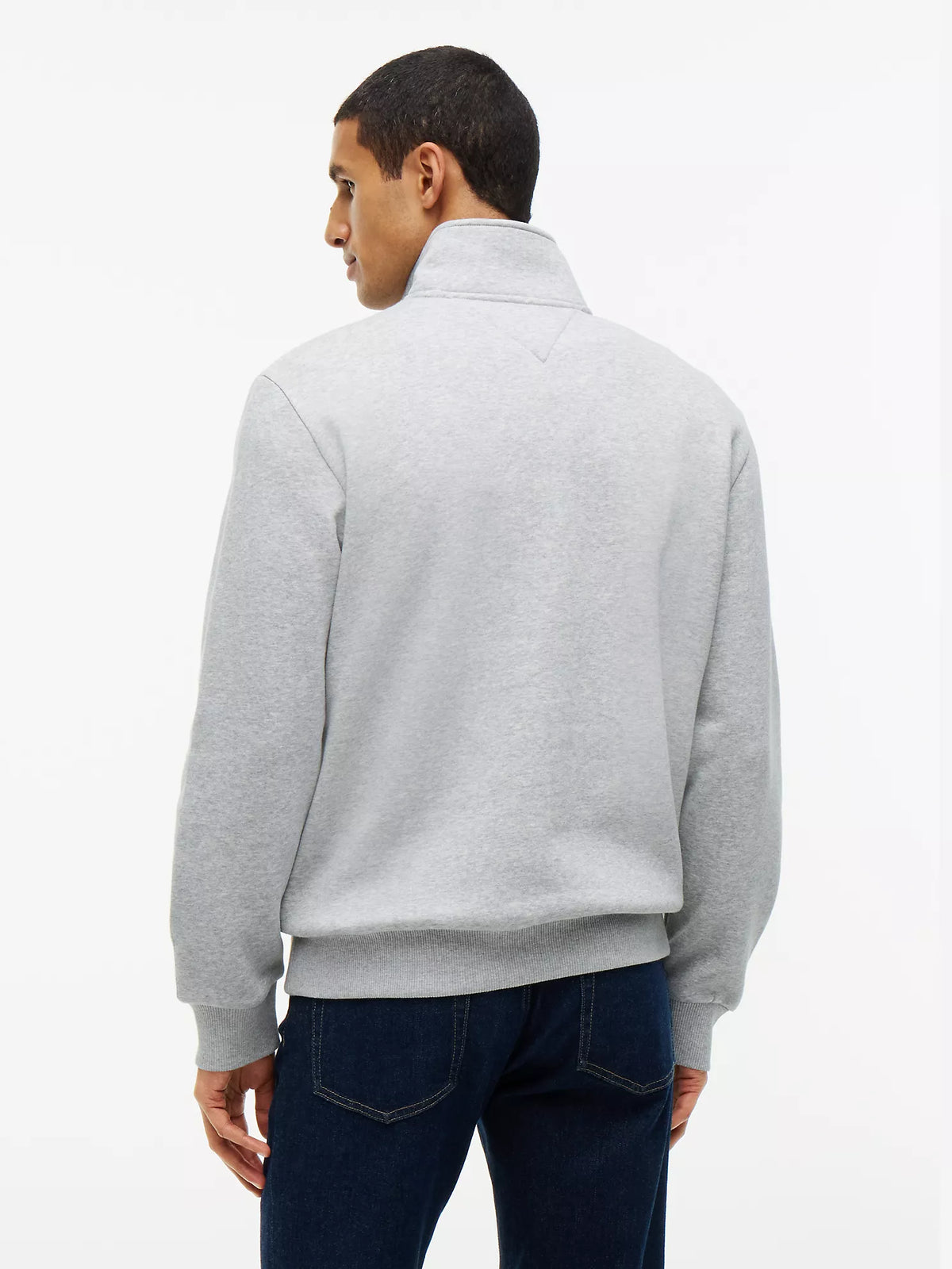 Tommy Hilfiger - Flag Stripe Logo Quarter-Zip Sweatshirt