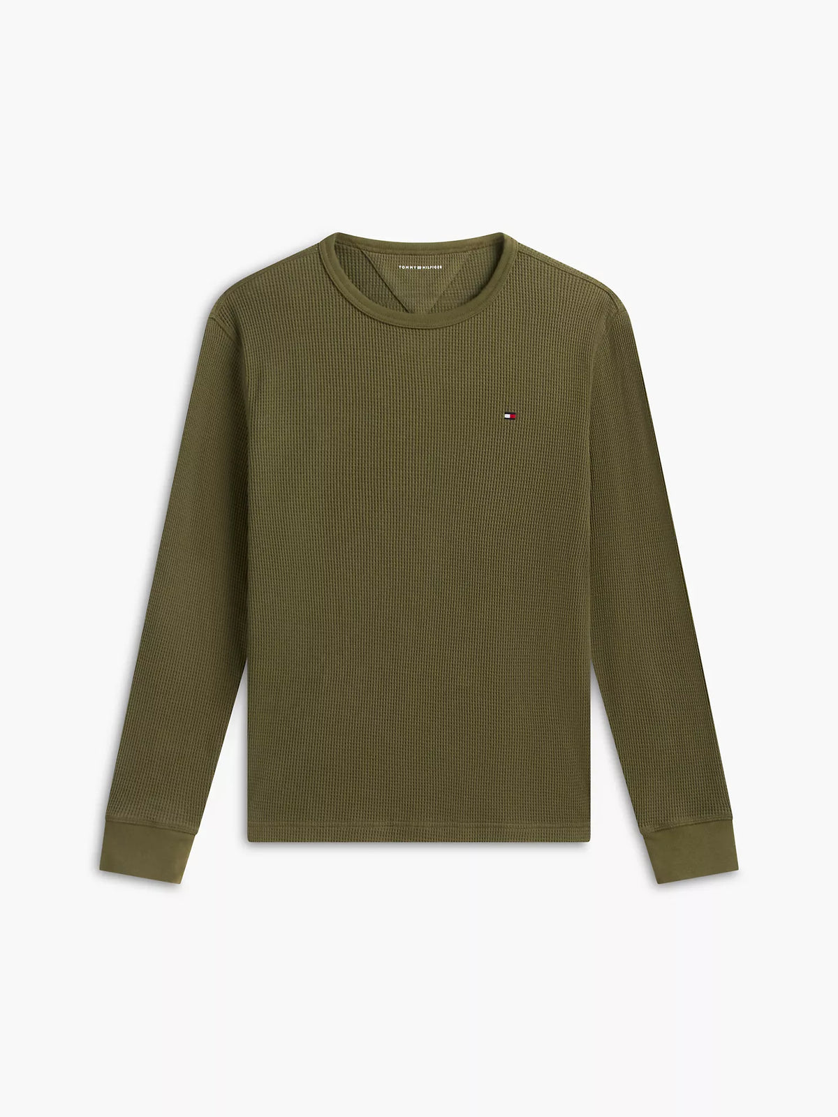 Tommy Hilfiger - Long-Sleeve Waffle-Knit T-Shirt