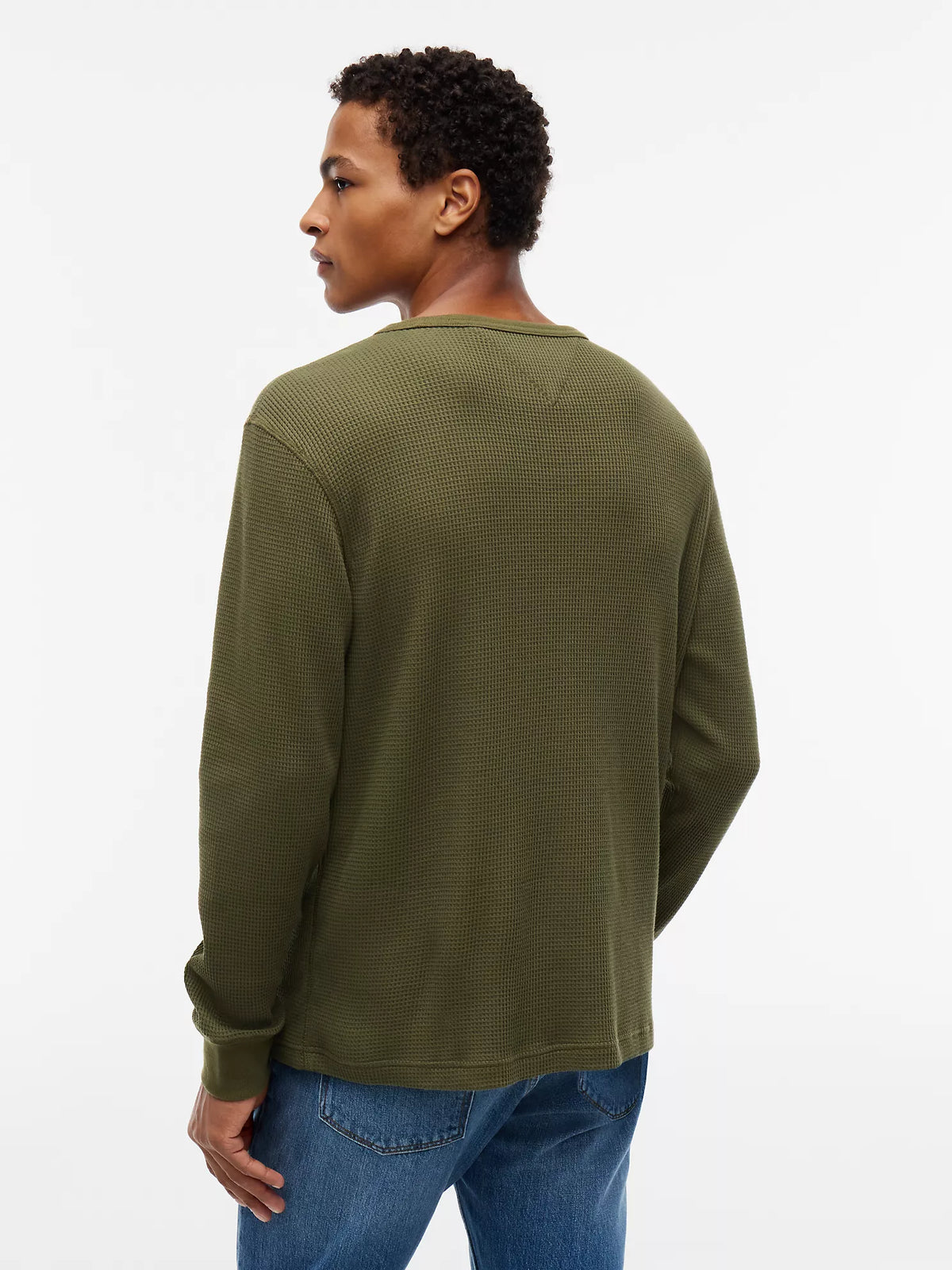 Tommy Hilfiger - Long-Sleeve Waffle-Knit T-Shirt