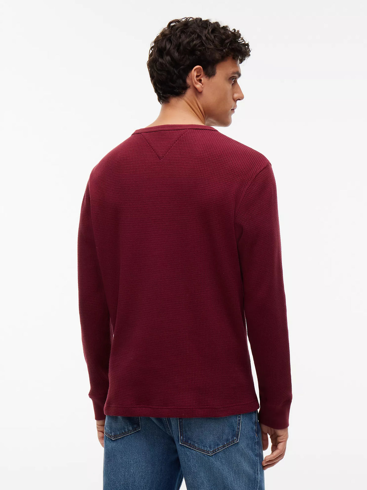 Tommy Hilfiger - Long-Sleeve Waffle-Knit T-Shirt