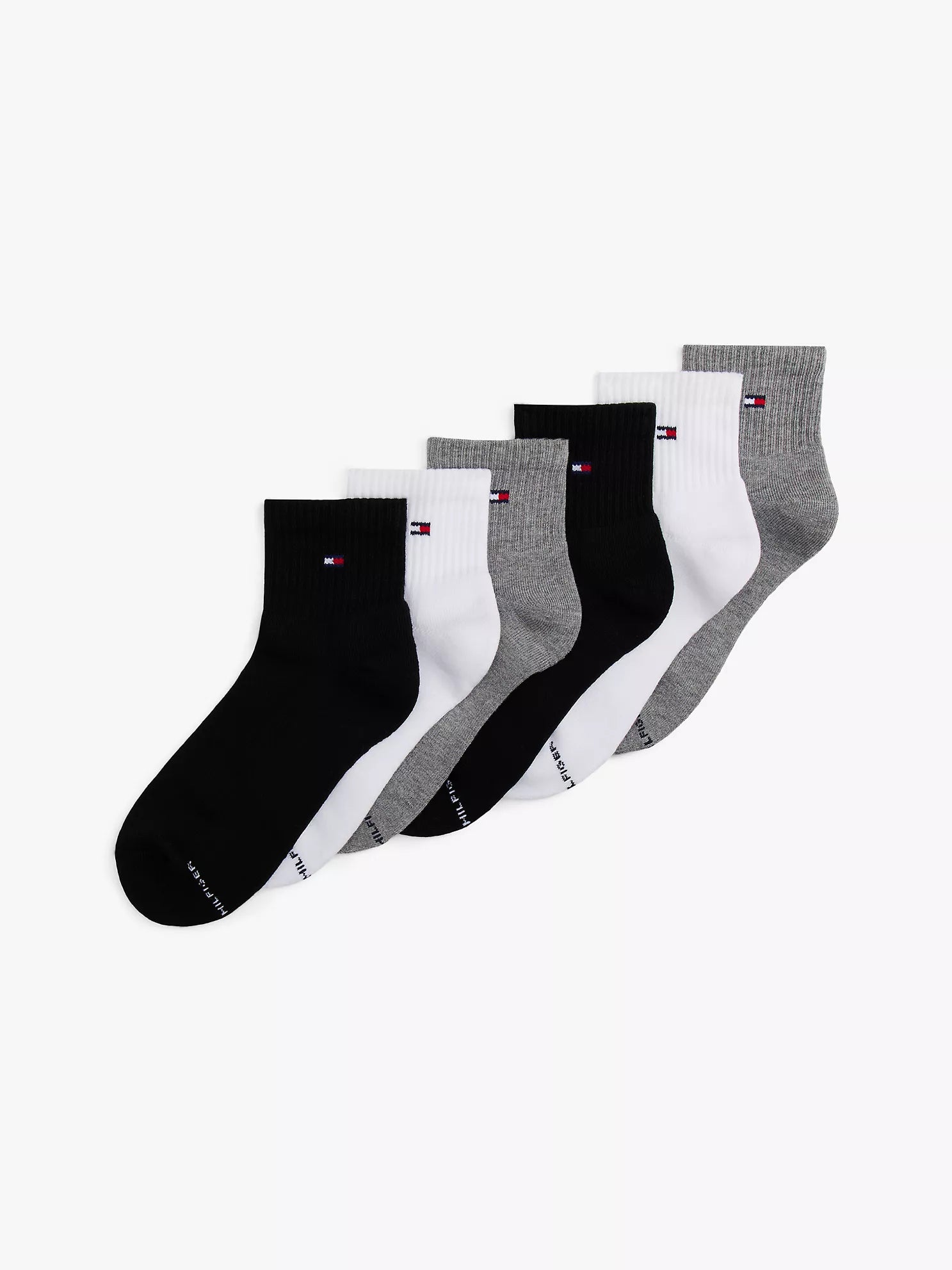 Tommy Hilfiger - Quarter Top Sock 6-Pack