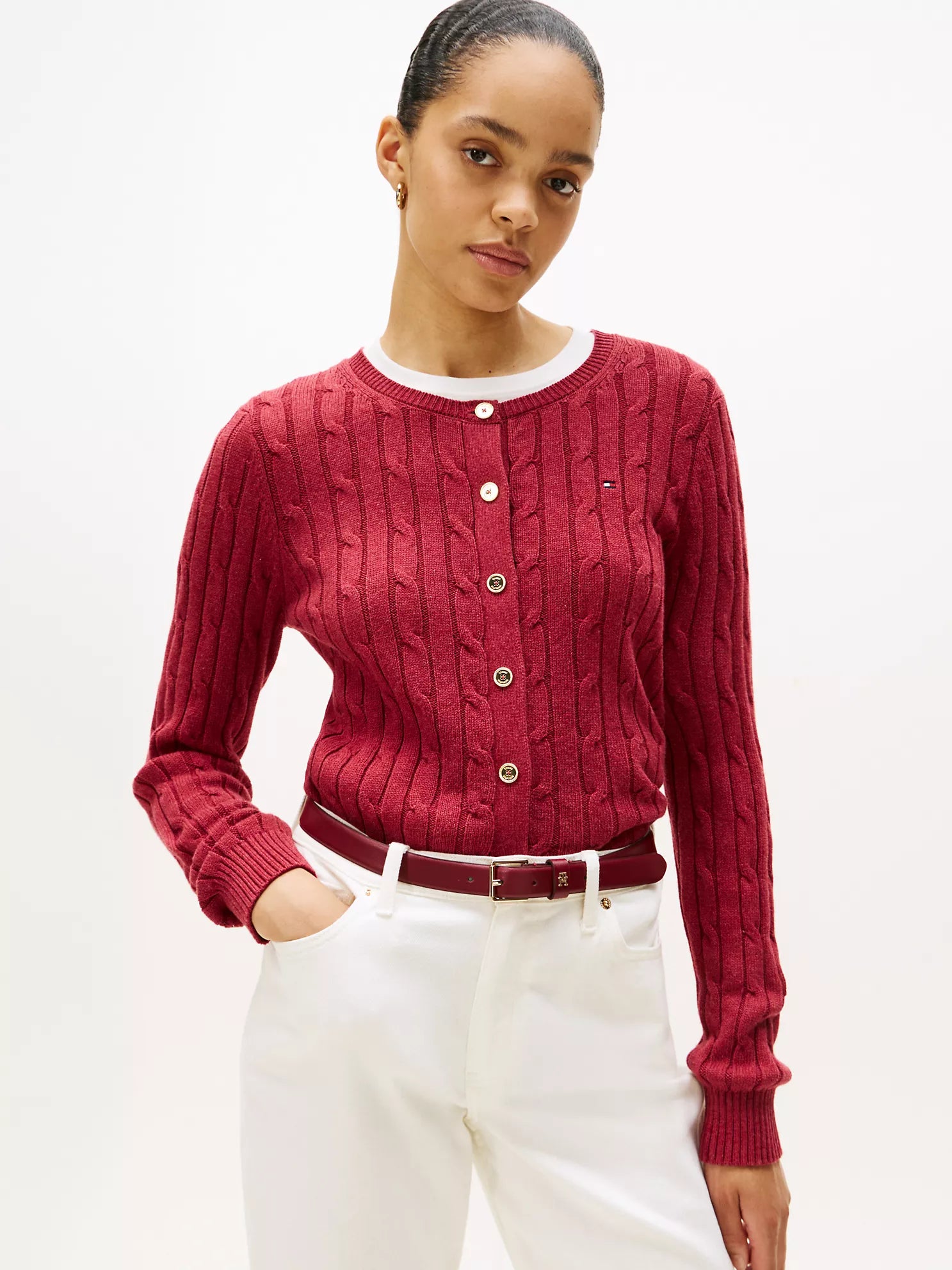 Tommy Hilfiger - Cable Knit Cardigan