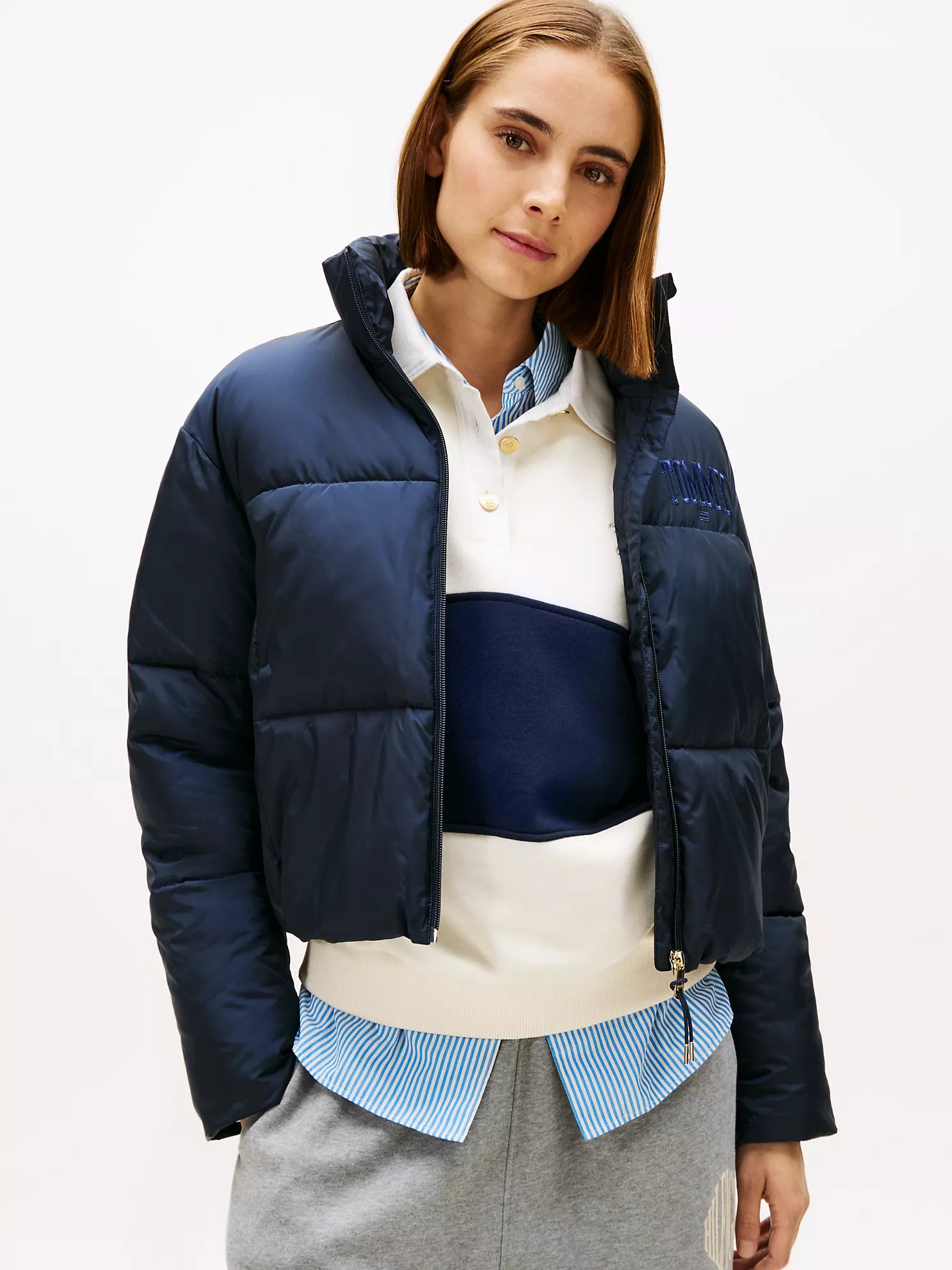 Tommy Hilfiger - Cropped Puffer Jacket