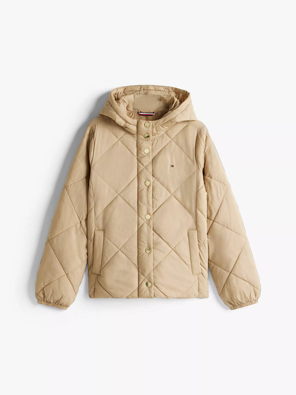 Tommy Hilfiger - Lightweight Hooded Padded Quilted Jacket