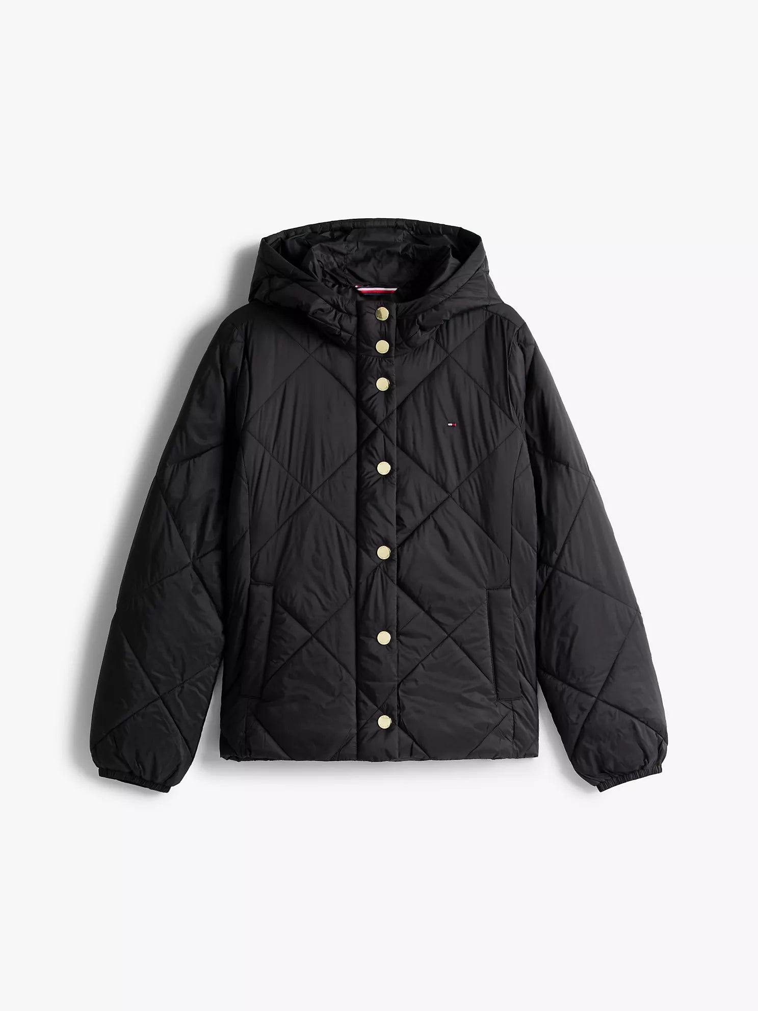 Tommy Hilfiger - Lightweight Hooded Padded Quilted Jacket