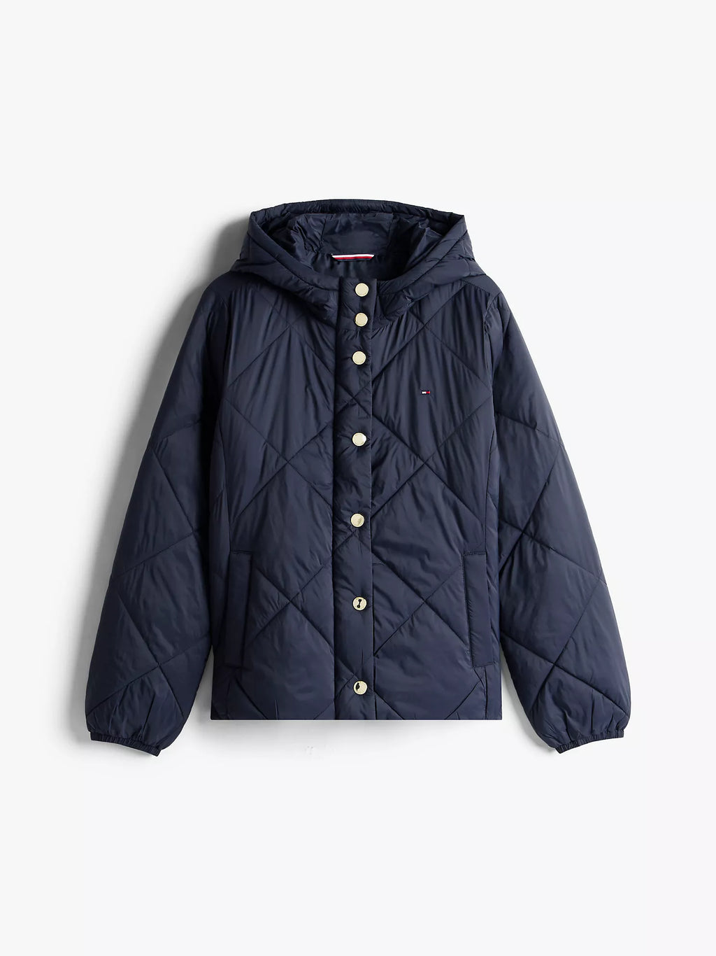 Tommy Hilfiger - Lightweight Hooded Padded Quilted Jacket