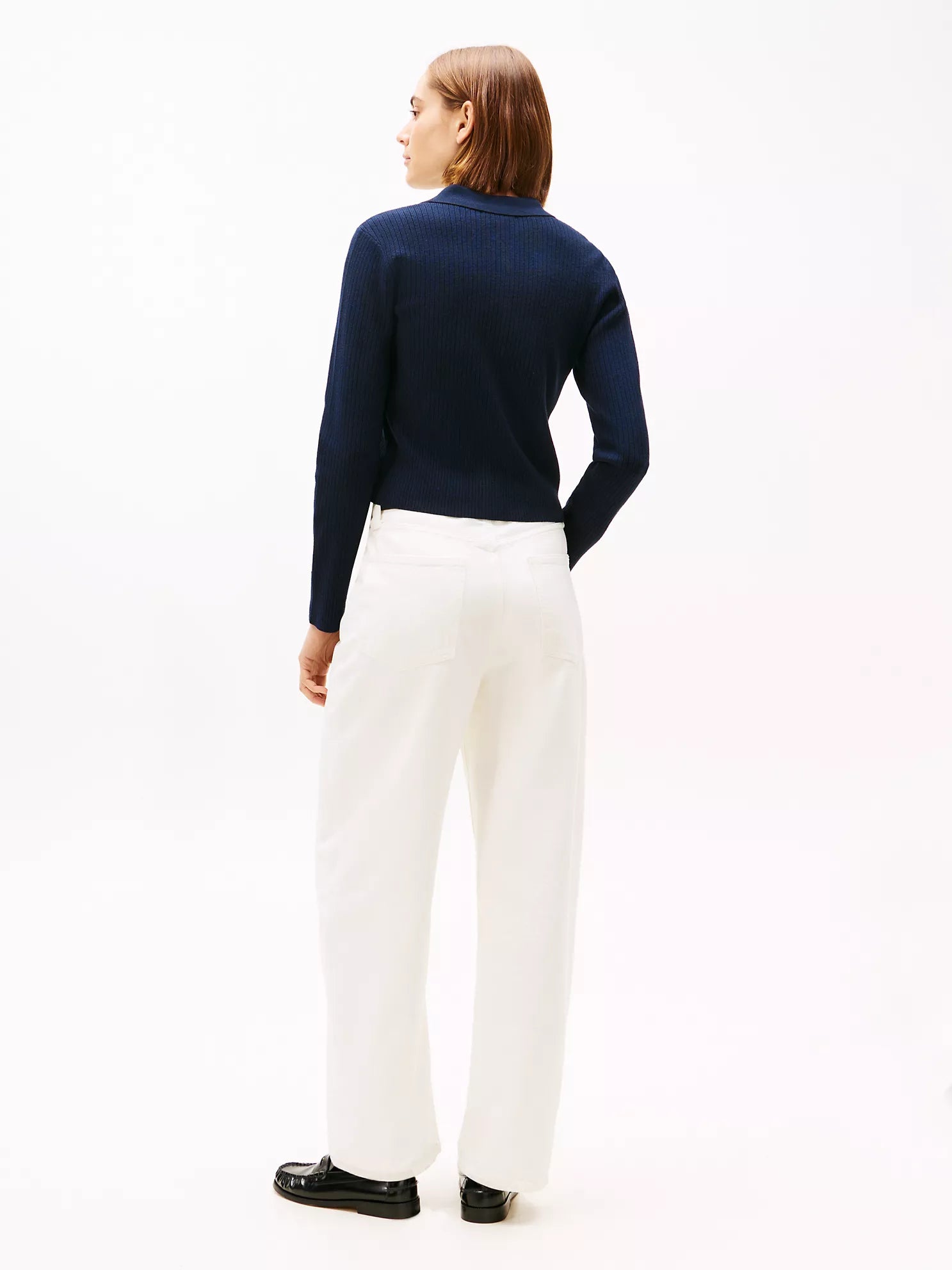 Tommy Hilfiger - Rib-Knit Polo Cardigan