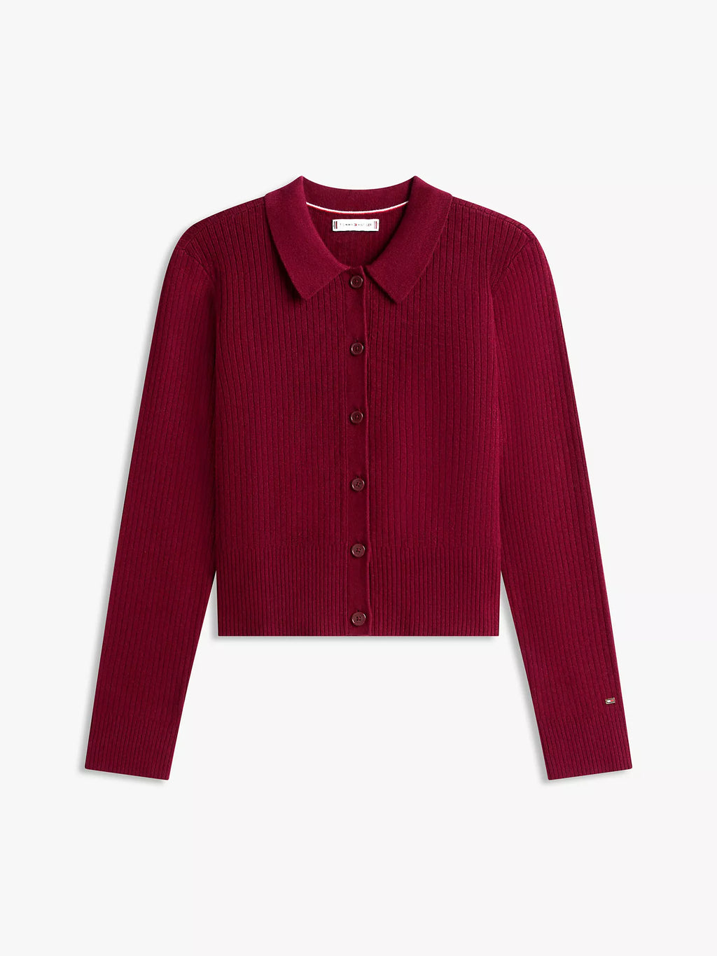 Tommy Hilfiger - Rib-Knit Polo Cardigan