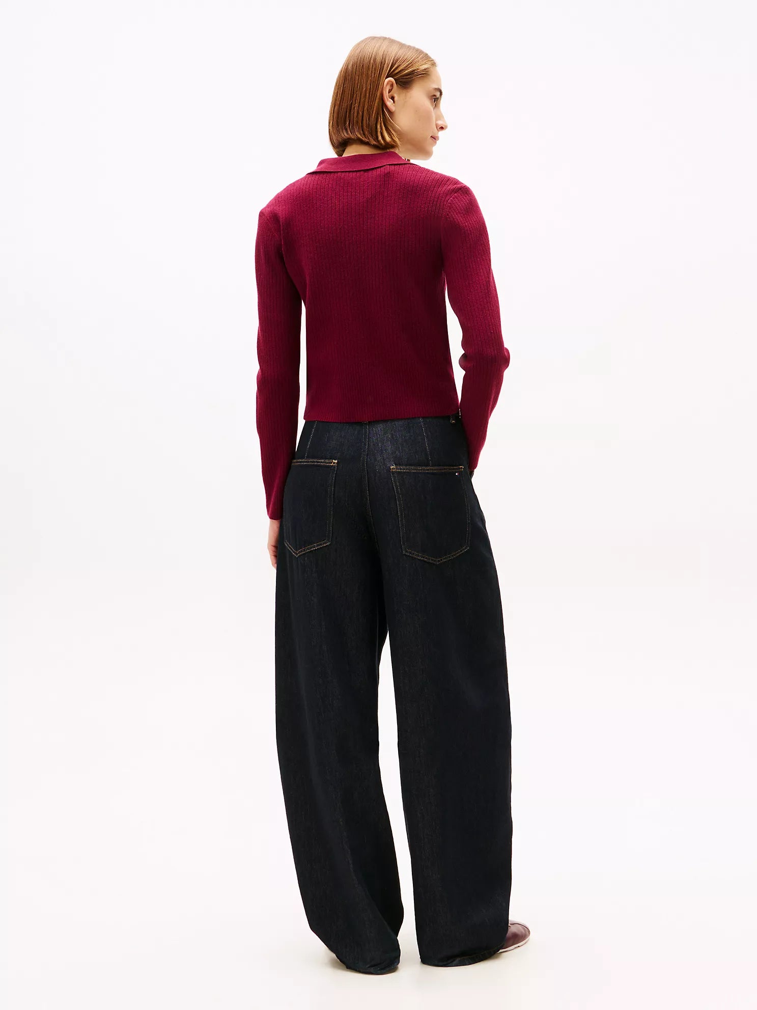 Tommy Hilfiger - Rib-Knit Polo Cardigan