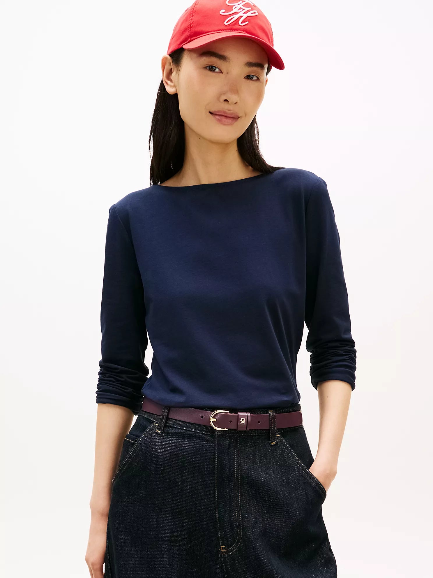 Tommy Hilfiger - Lightweight Boatneck T-Shirt