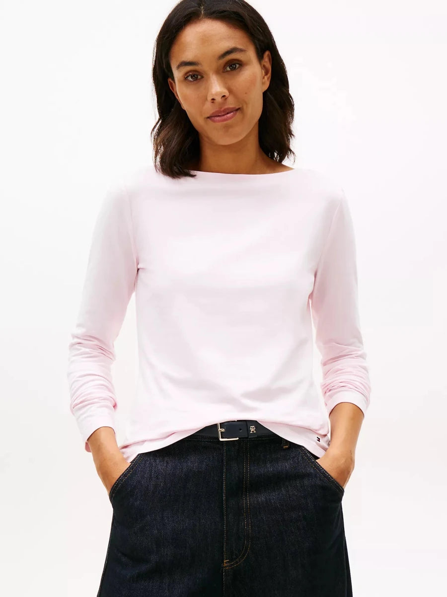 Tommy Hilfiger - Lightweight Boatneck T-Shirt - Brandatak Store