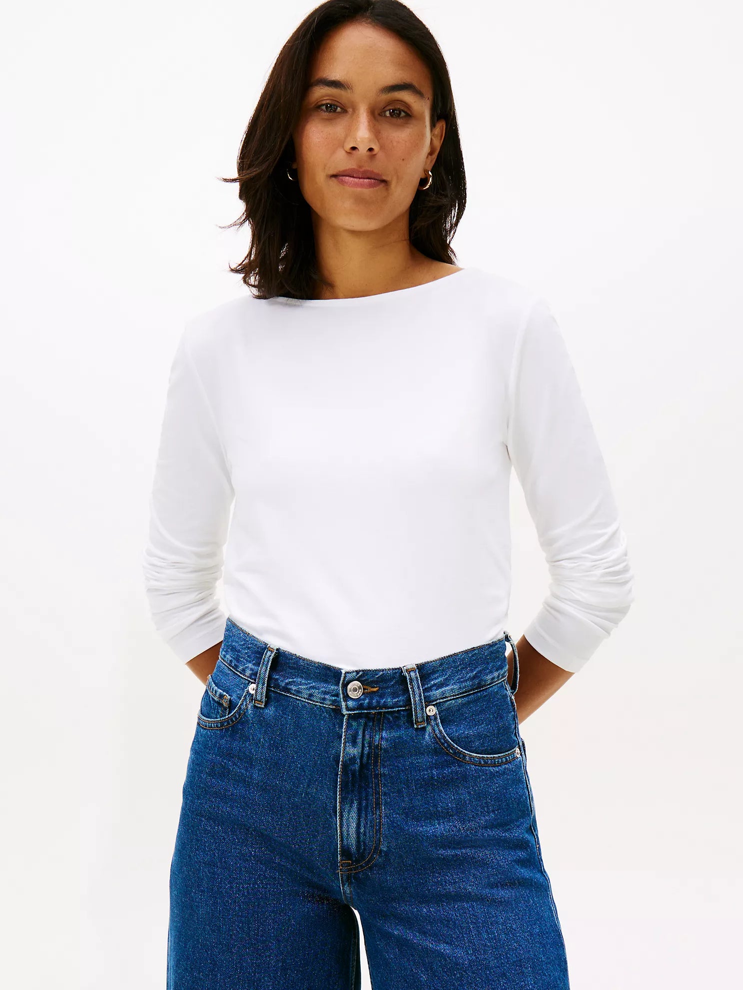 Tommy Hilfiger - Lightweight Boatneck T-Shirt