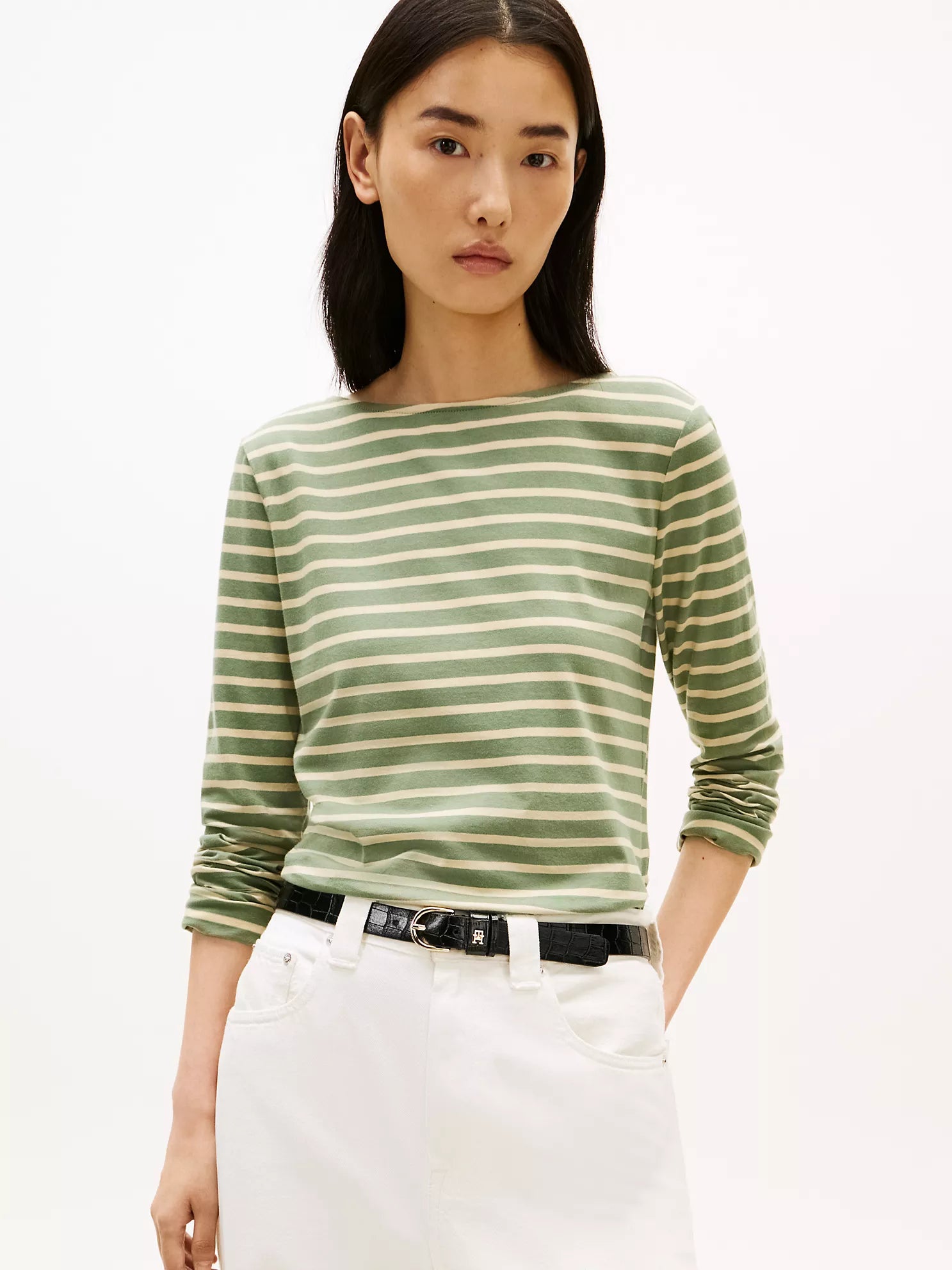 Tommy Hilfiger - Lightweight Boatneck T-Shirt