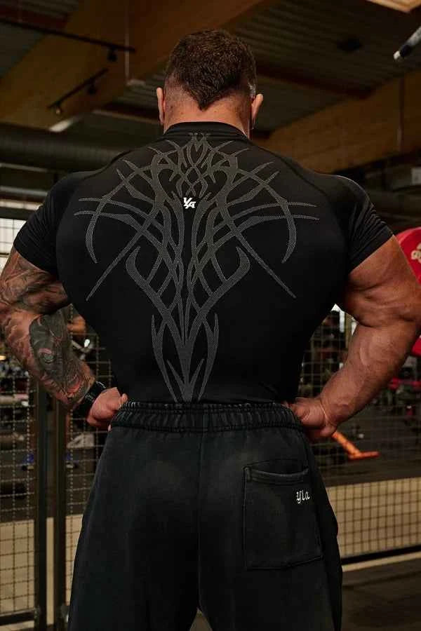 YOUNGLA - 4067 Gothic Compression Tees