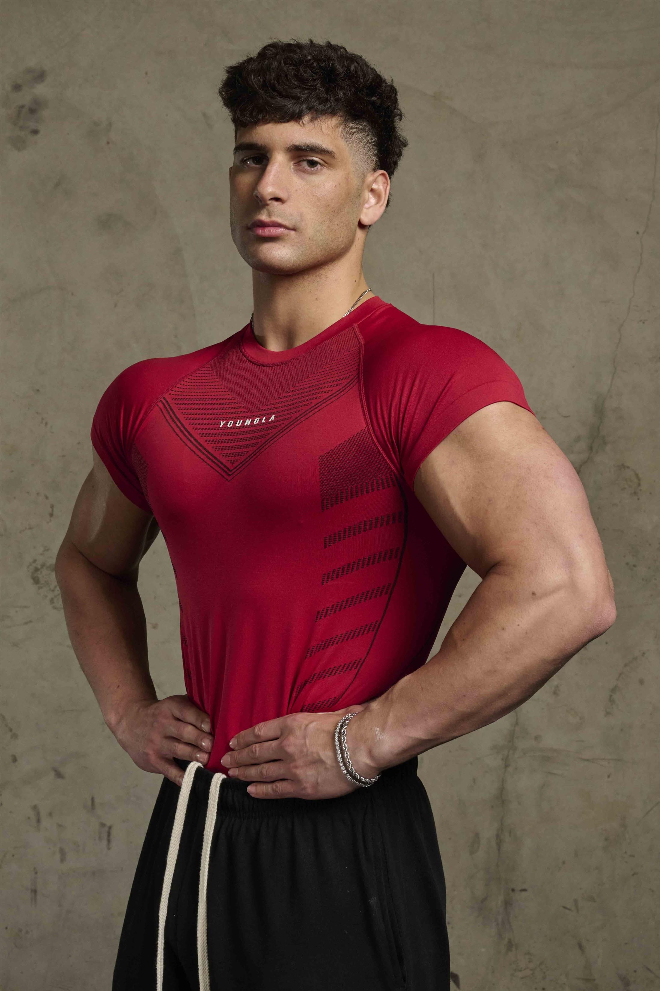 YOUNGLA - 465 Superhero Compression Tees