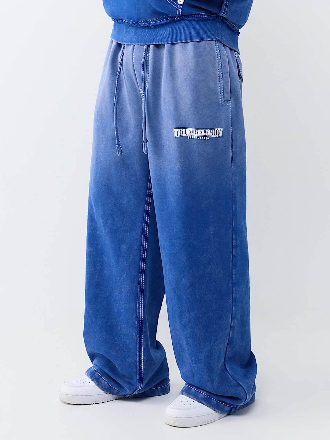 True Religion - Big T Washed Baggy Sweatpant