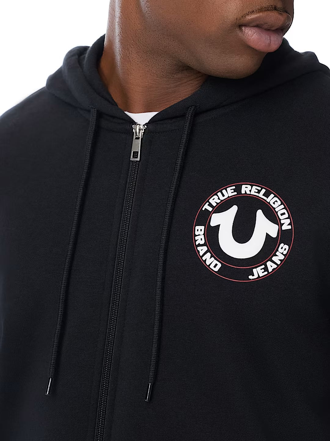 True Religion - True Puff-Print Zip Hoodie