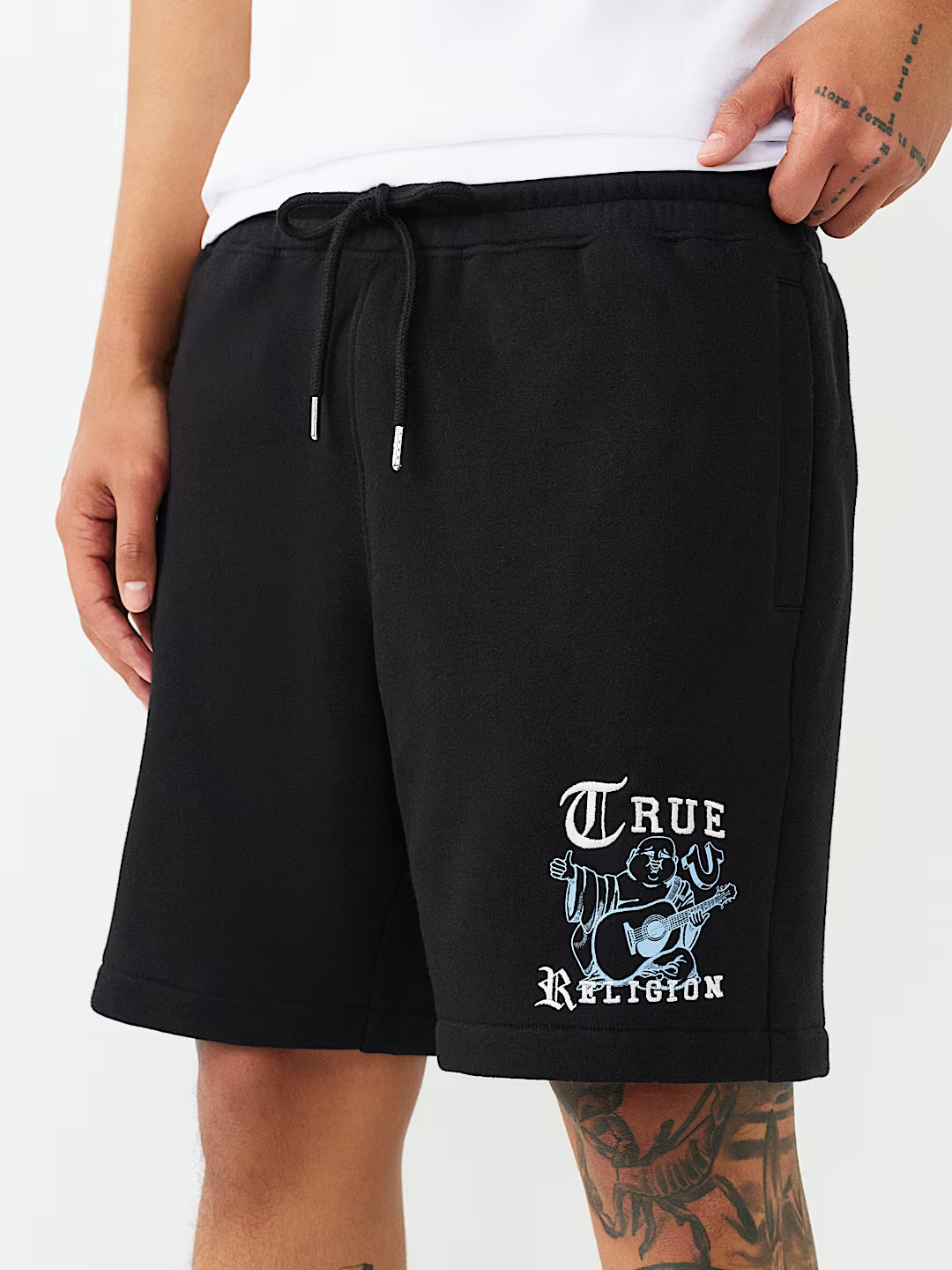 True Religion - Logo Fleece Short
