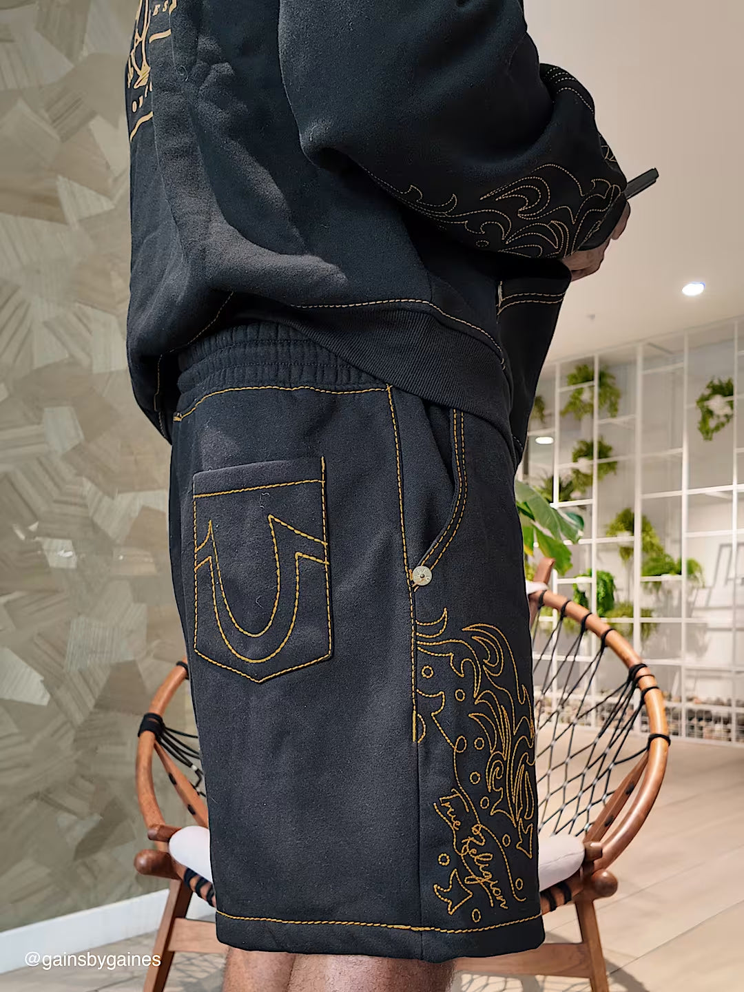 True Religion - Rodeo Big T Sweatshort