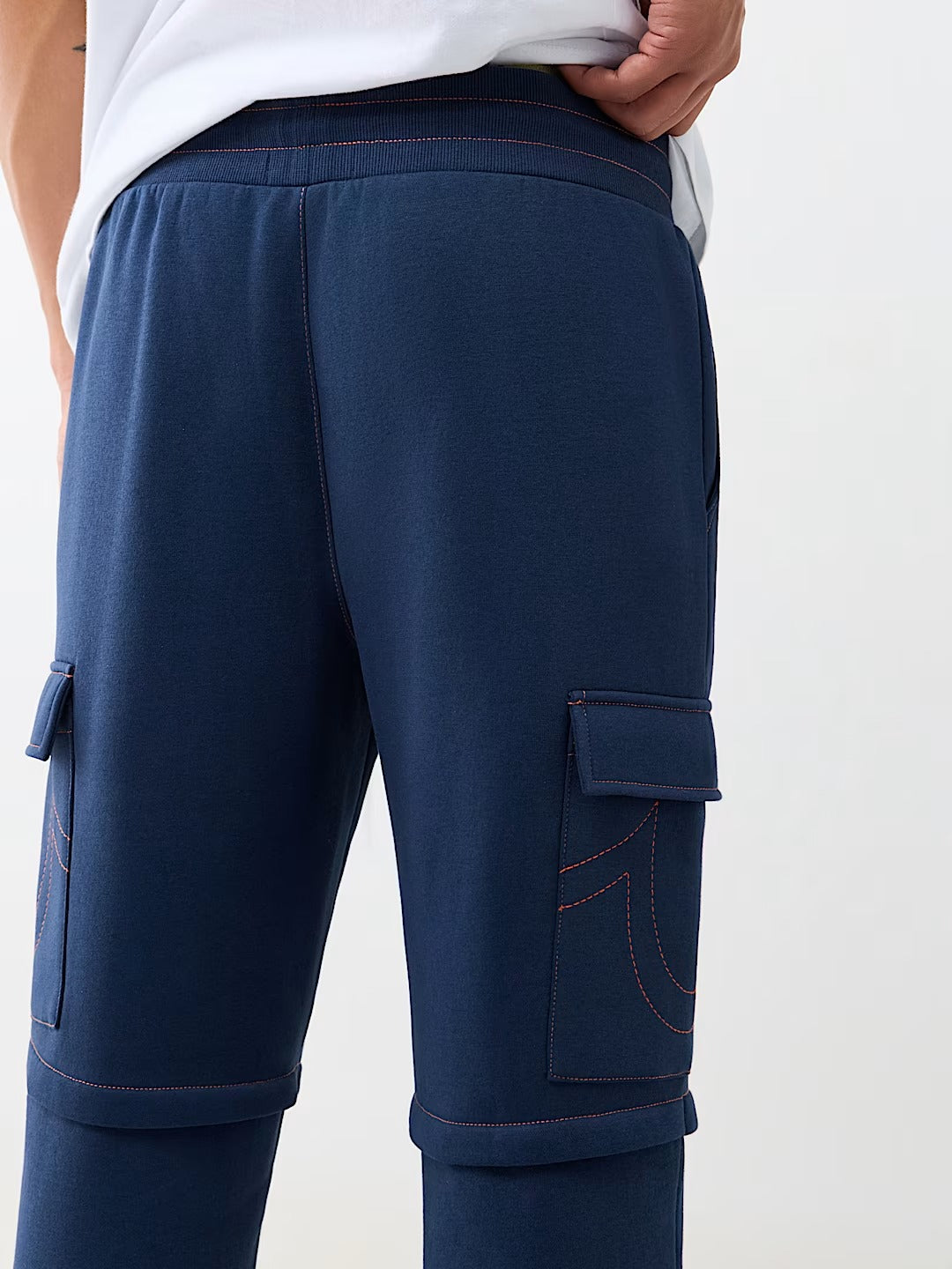 True Religion - Contrast Mfg Cargo Sweatpant