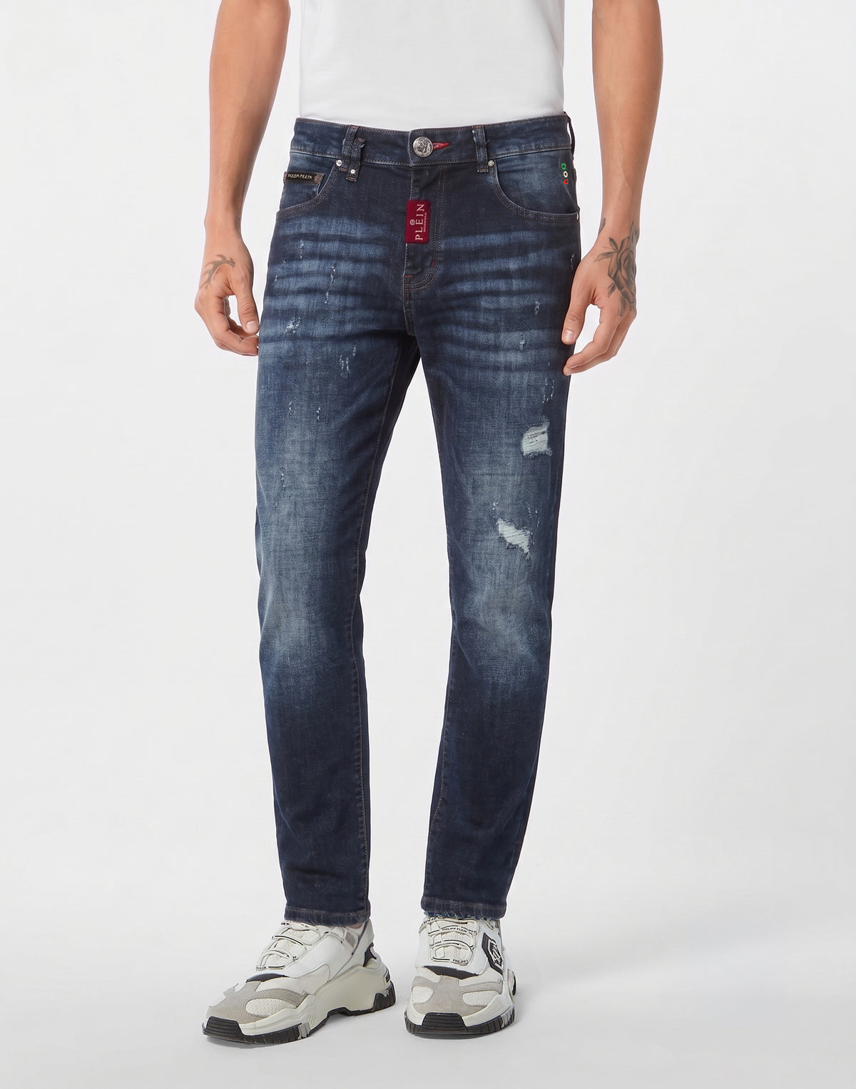 PHILIPP PLEIN - New Tapered Fit Jeans Basic