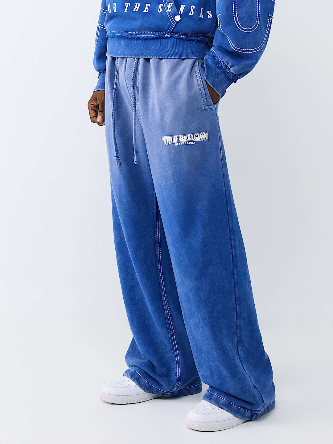 True Religion - Big T Washed Baggy Sweatpant