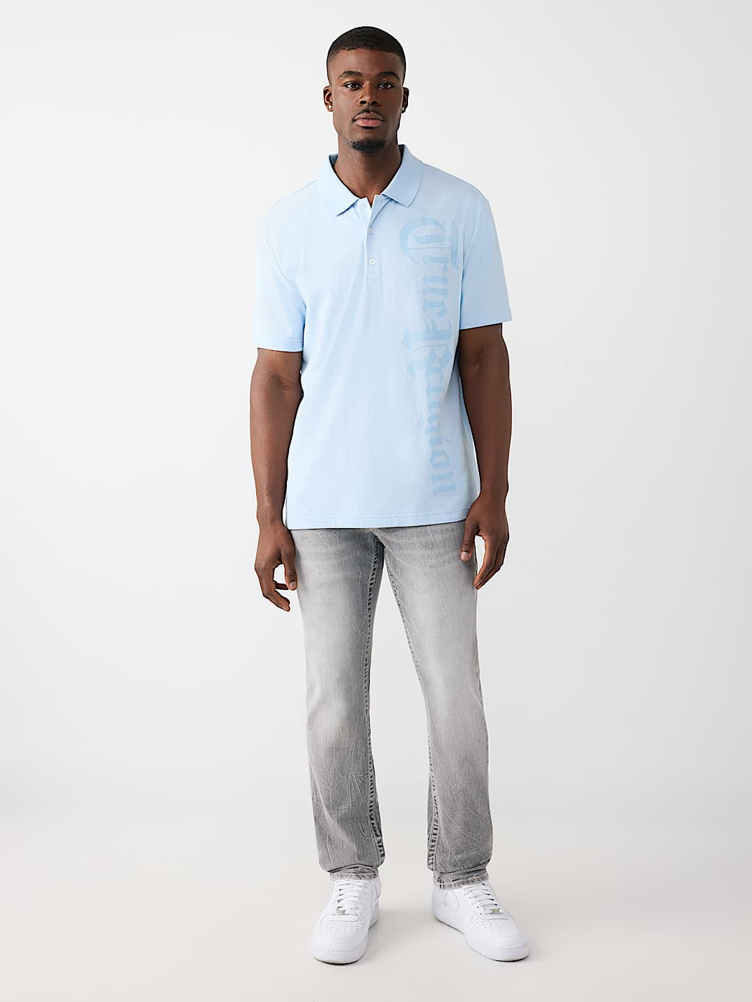 True Religion - Logo Piqué Polo Shirt
