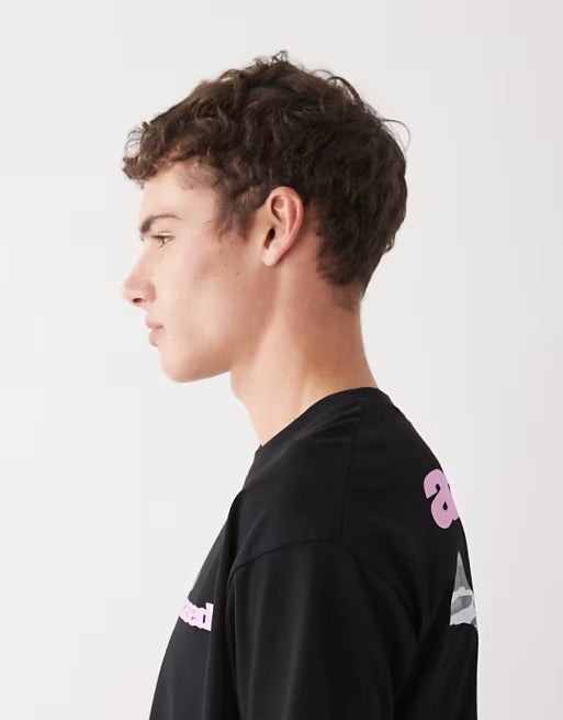 Aape - by A Bathing Ape x Erased boxy fit t-shirt