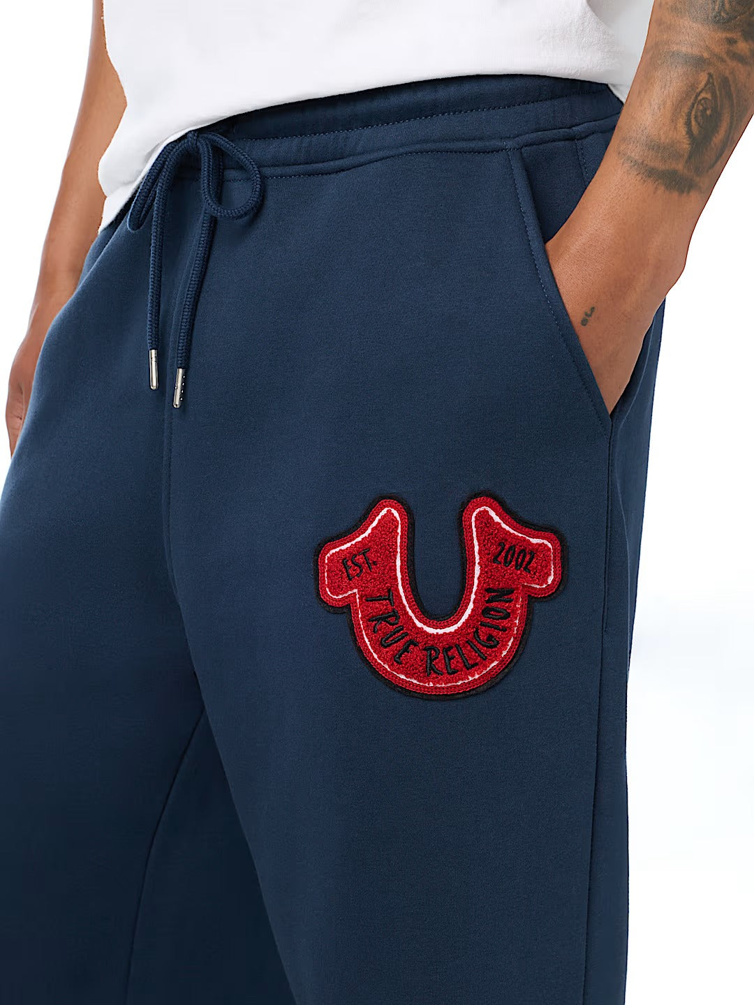True Religion - Authentic Vintage Logo Baggy Sweatpant
