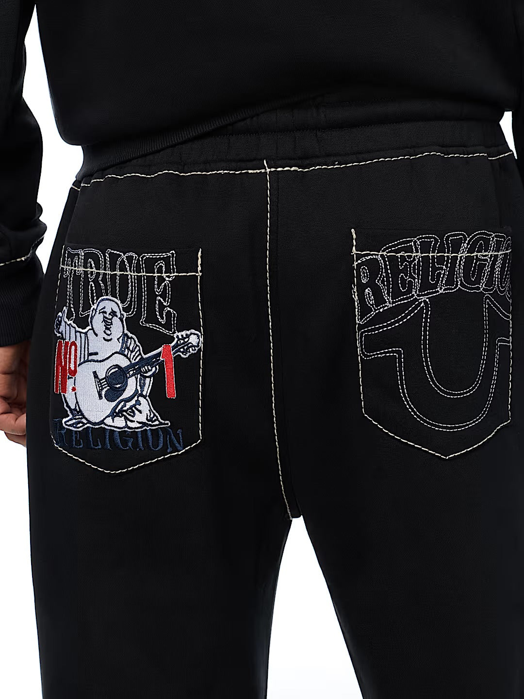 True Religion - No. 1 Logo Big T Sweatpant