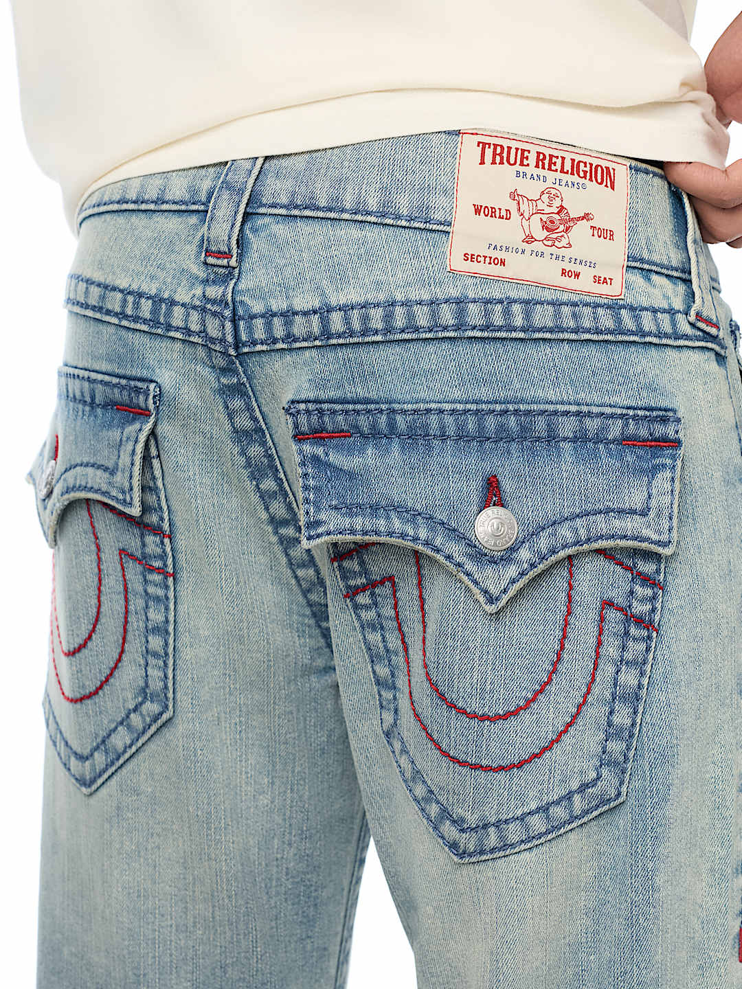 True Religion - Billy Big T Flap Bootcut Jean