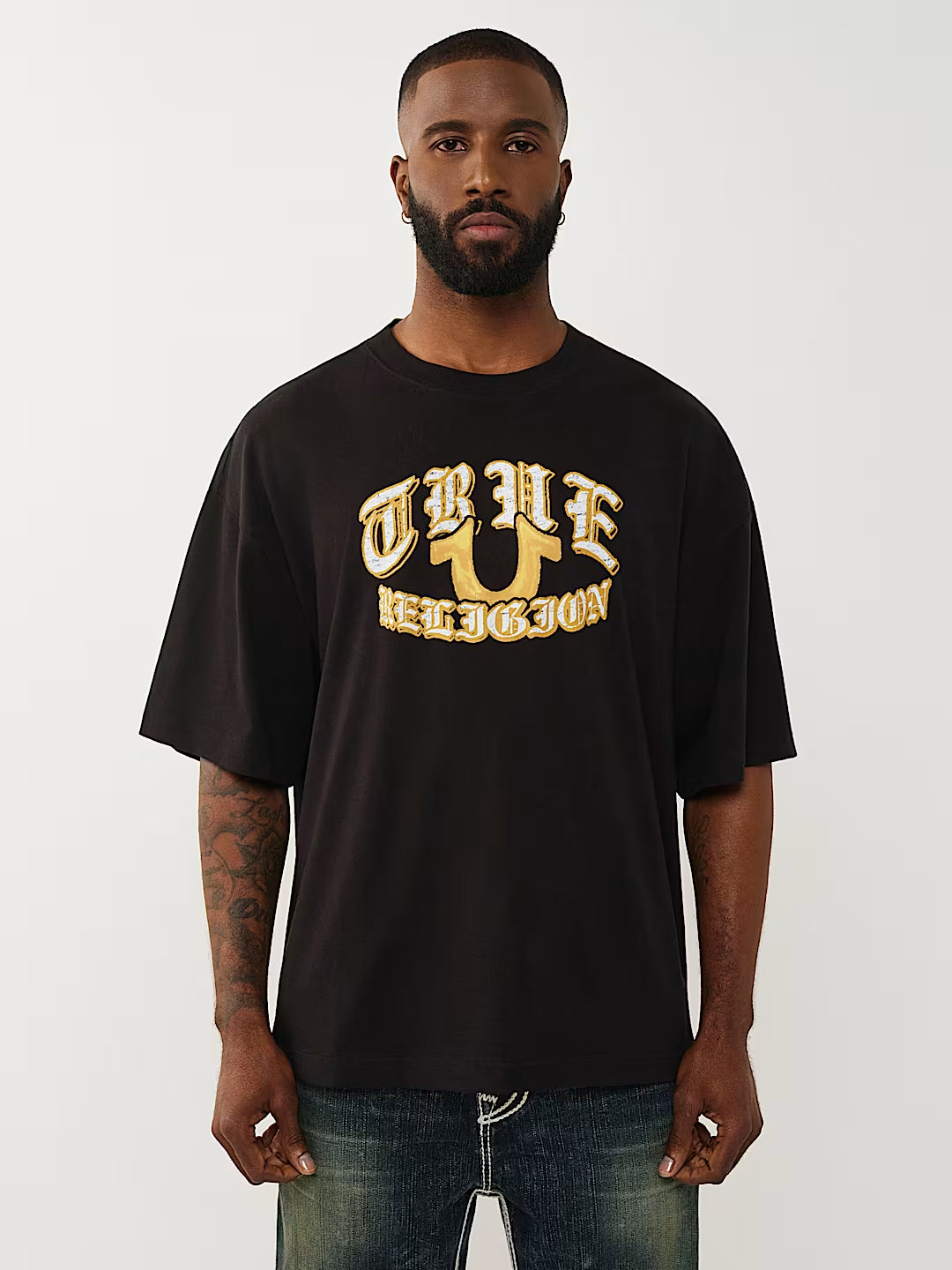 True Religion - Rottweiler Heavyweight Oversized Tee