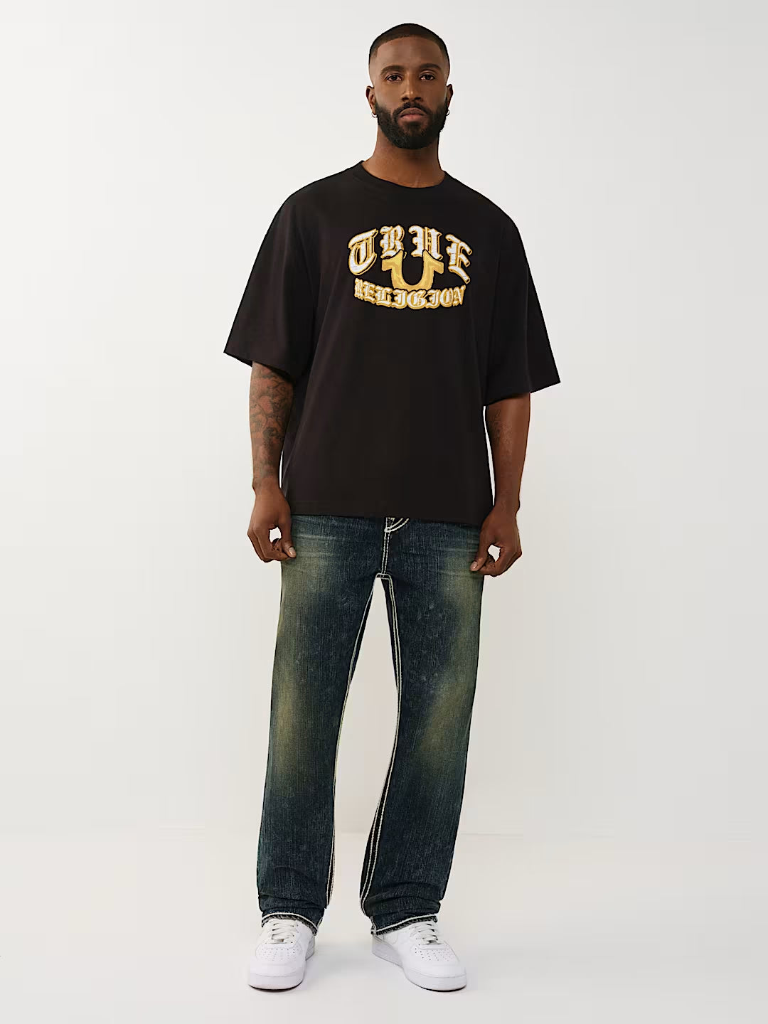 True Religion - Rottweiler Heavyweight Oversized Tee