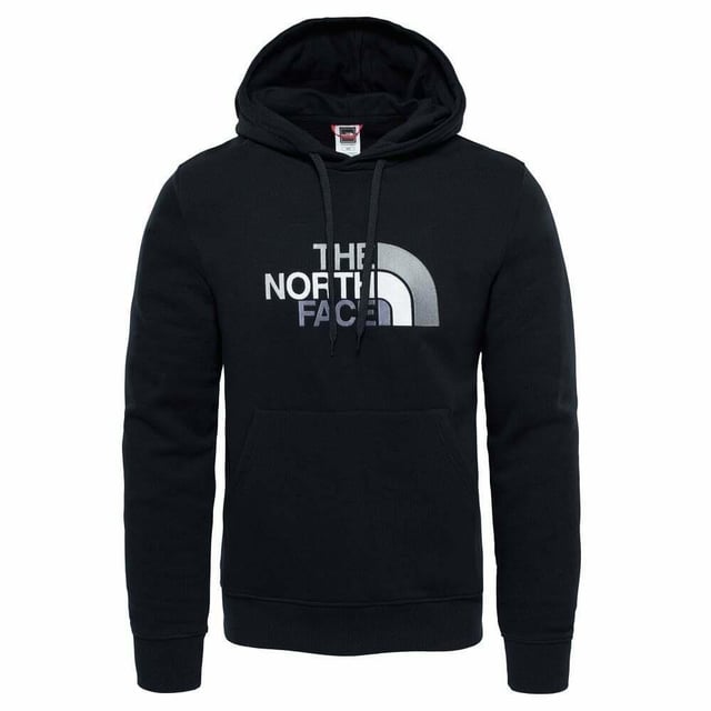 The North Face - Mens Drew Peak Embroidery Overhead Hoodie Black