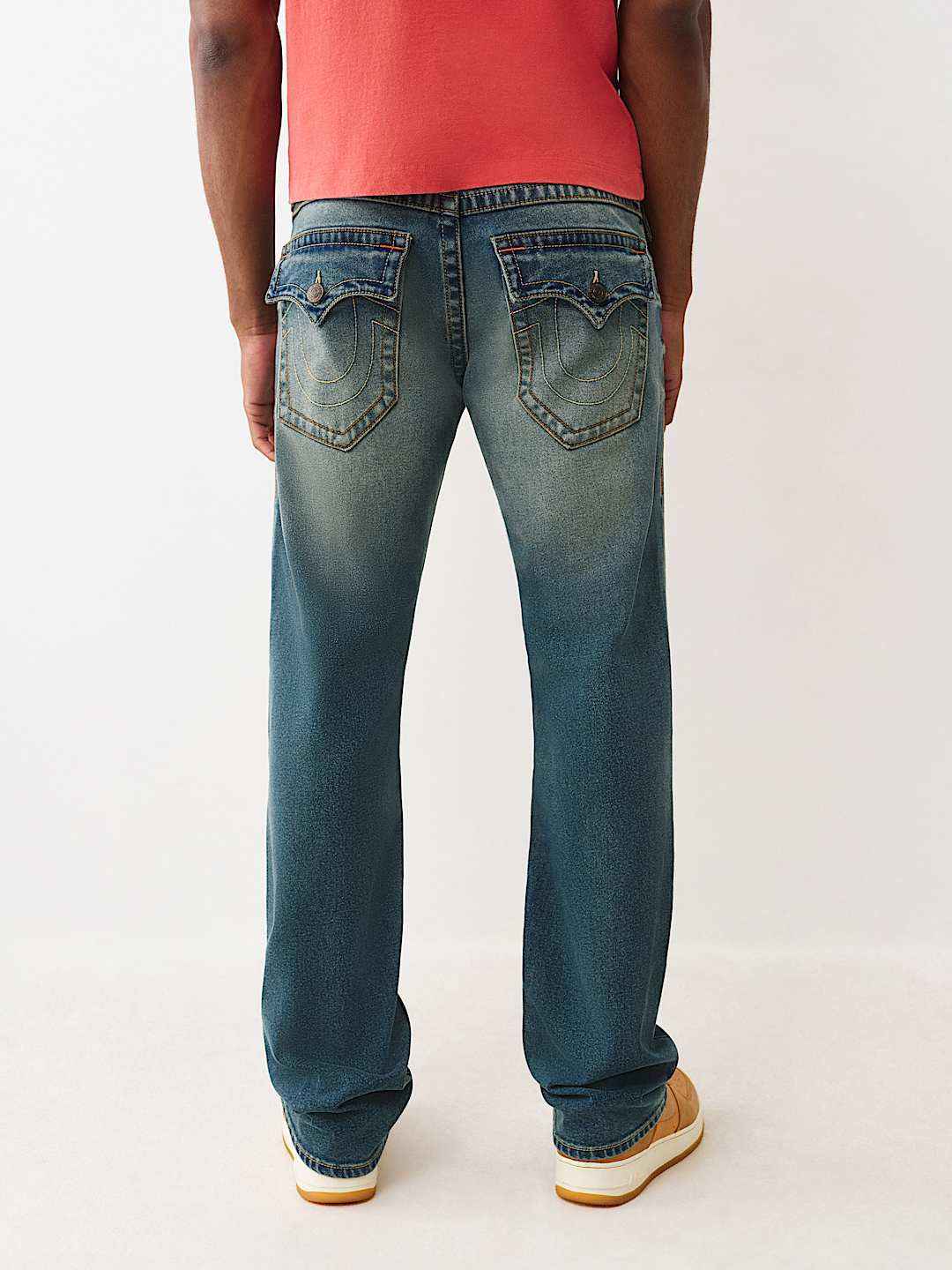 True Religion - ricky flap straight jean 34