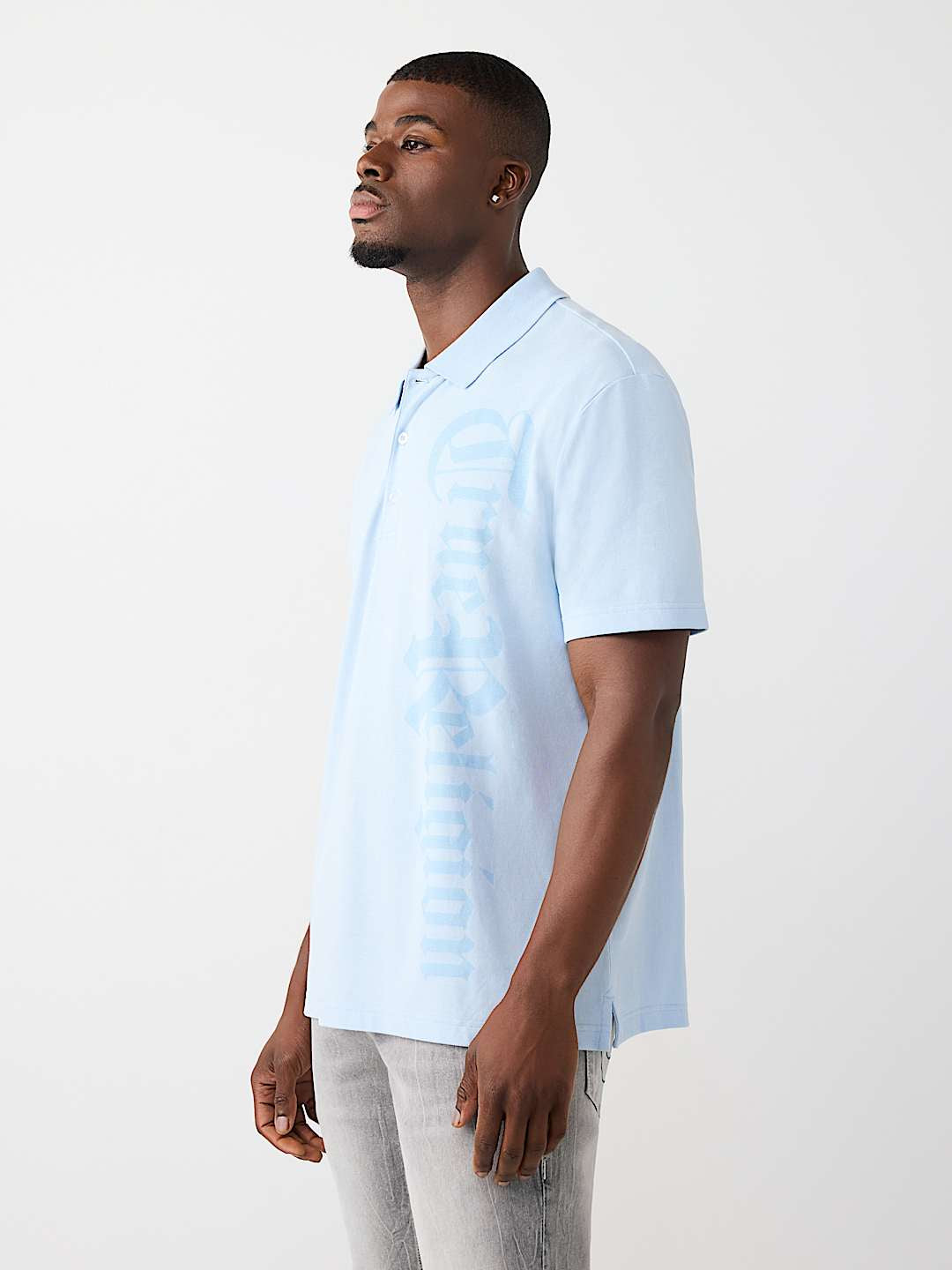 True Religion - Logo Piqué Polo Shirt