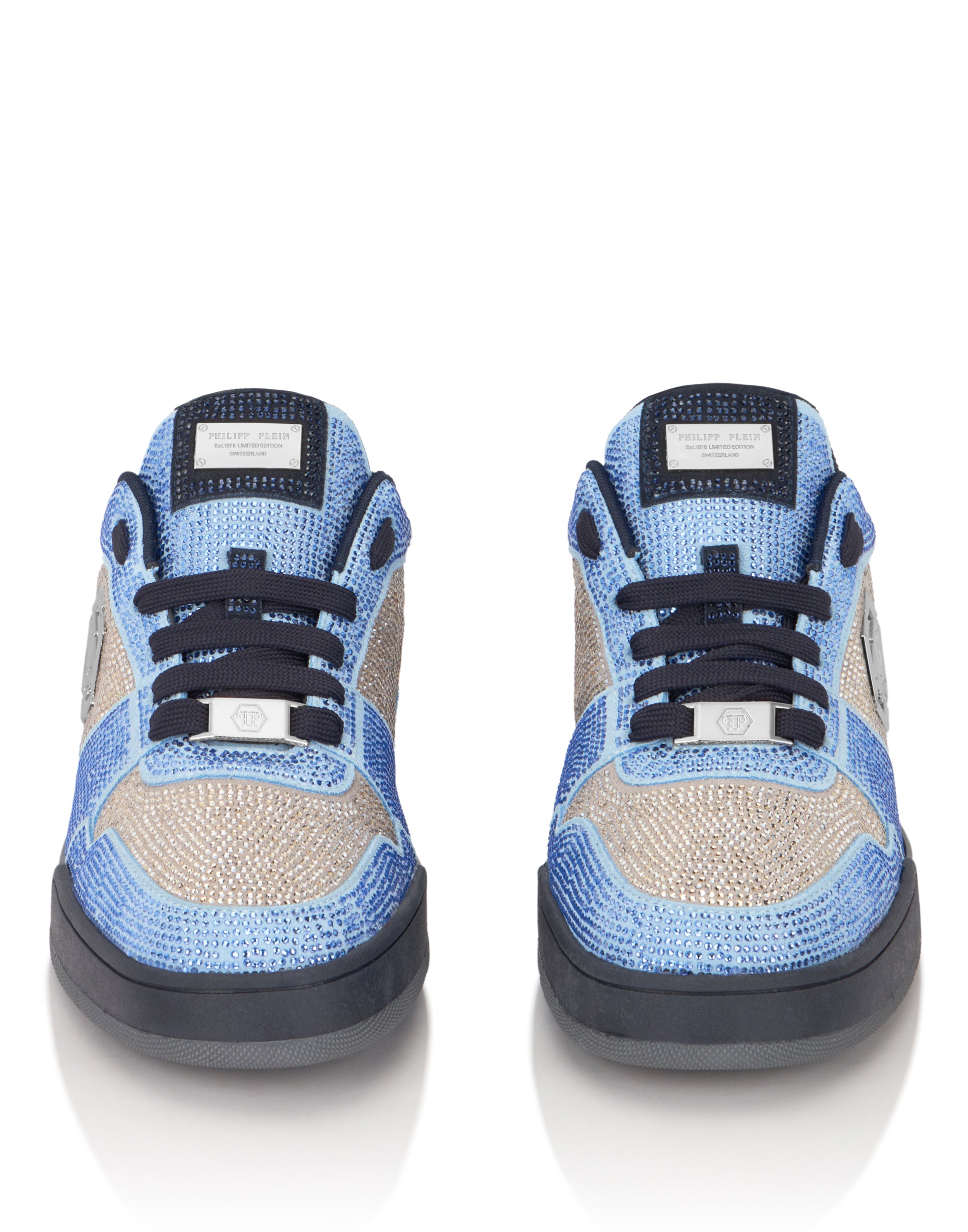 PHILIPP PLEIN - Low-Top Sneakers P-FORCE 78 Strass