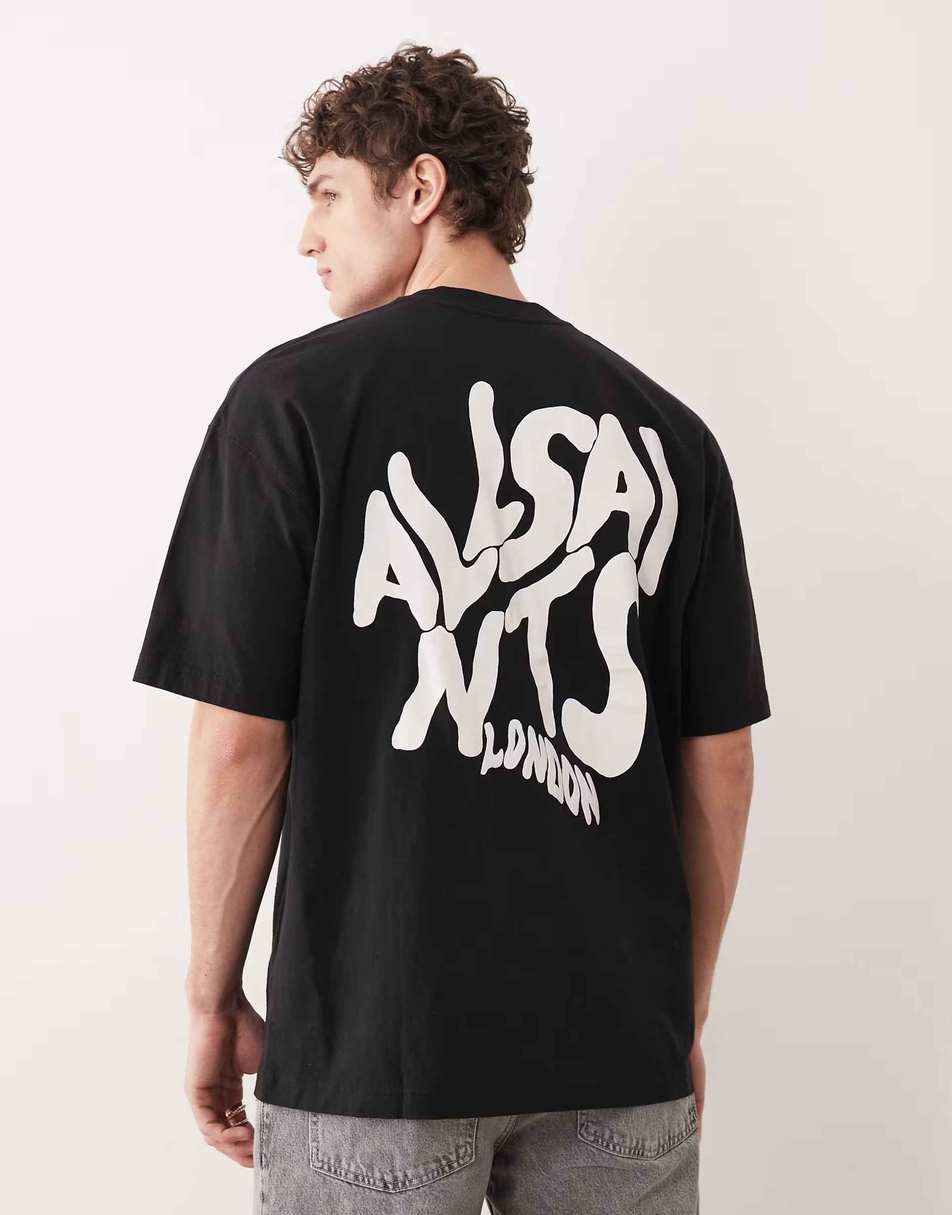 AllSaints - Orlando back print t-shirt