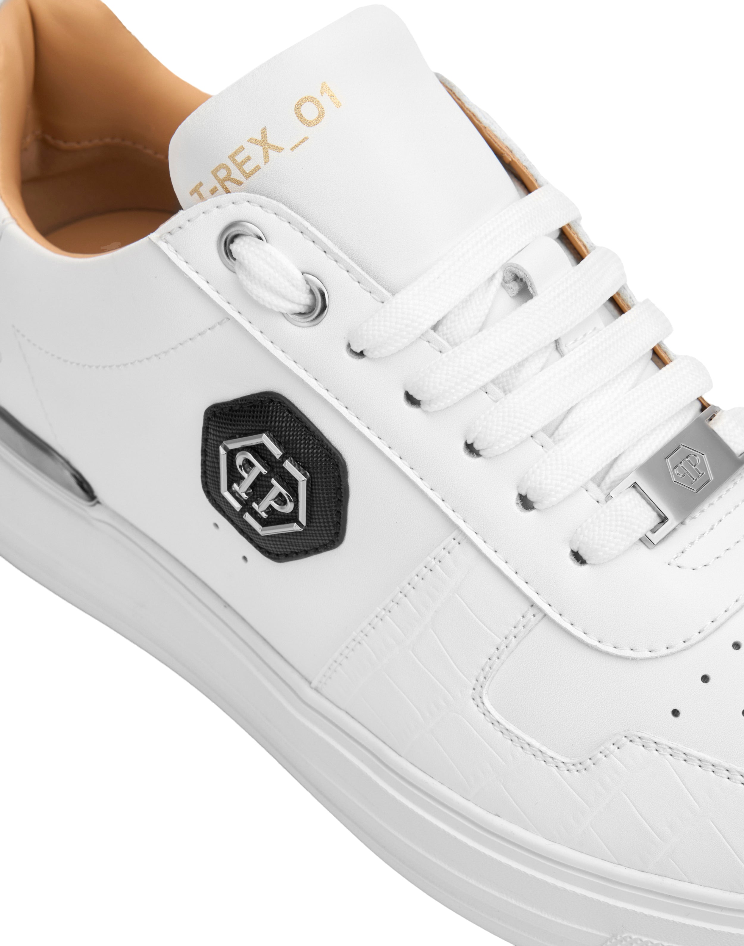 PHILIPP PLEIN - Sneakers T-REX_01 Nappa and Cocco