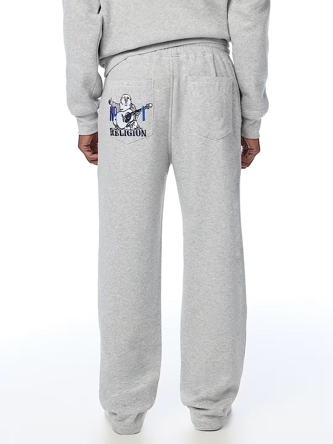 True Religion - No. 1 Logo Big T Sweatpant