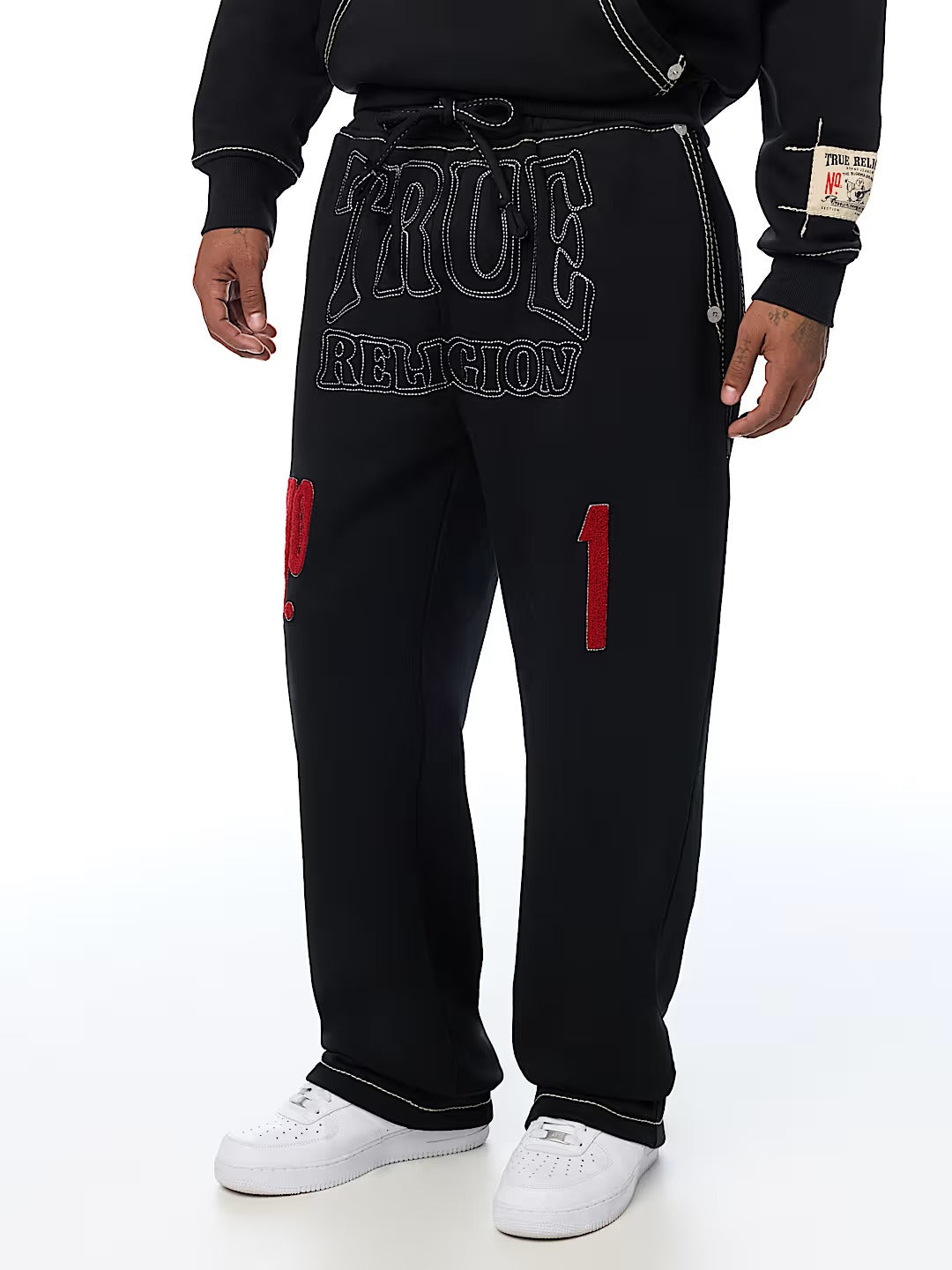 True Religion - No. 1 Logo Big T Sweatpant