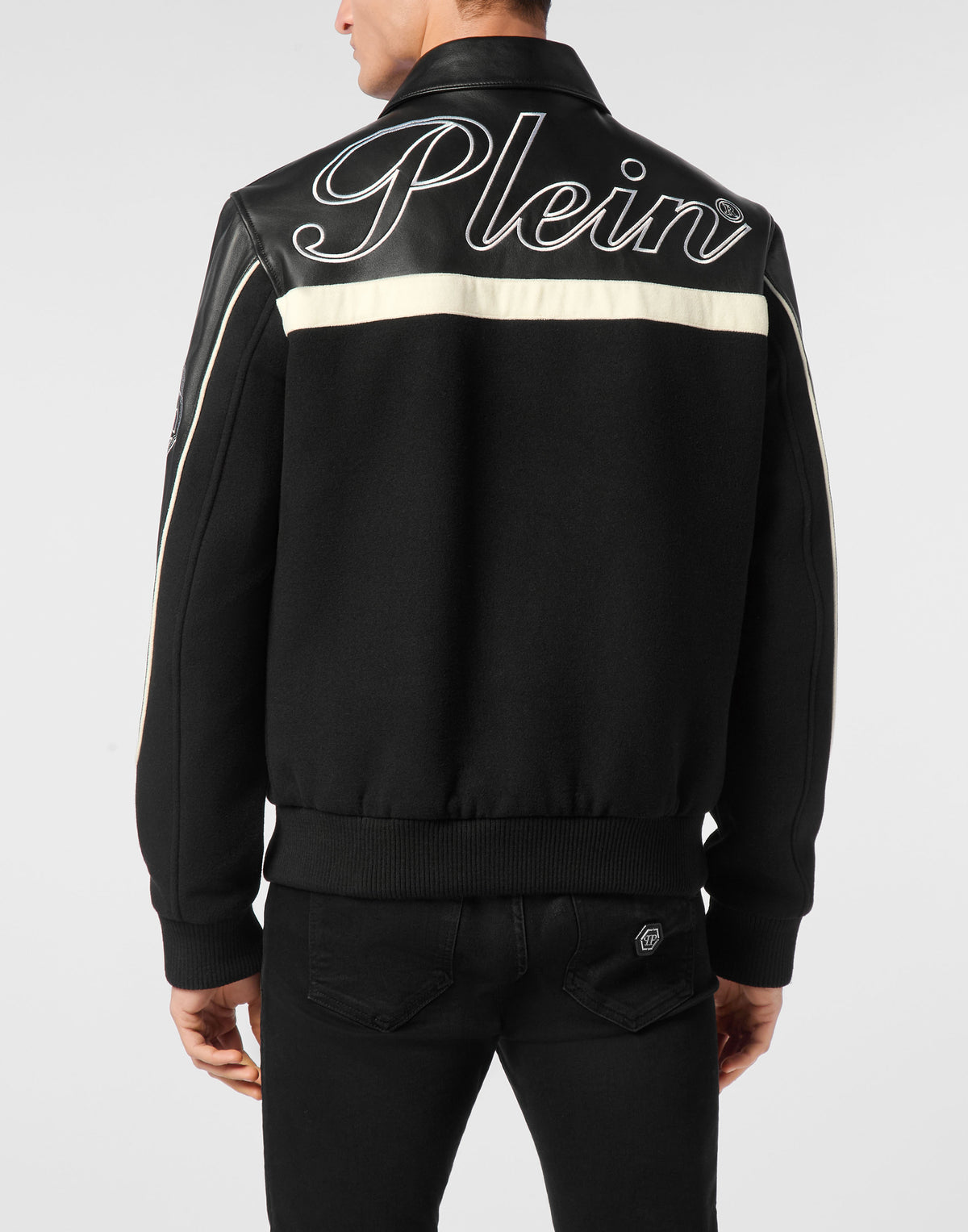 PHILIPP PLEIN - Coster Bomber Jacket LS Plein Club