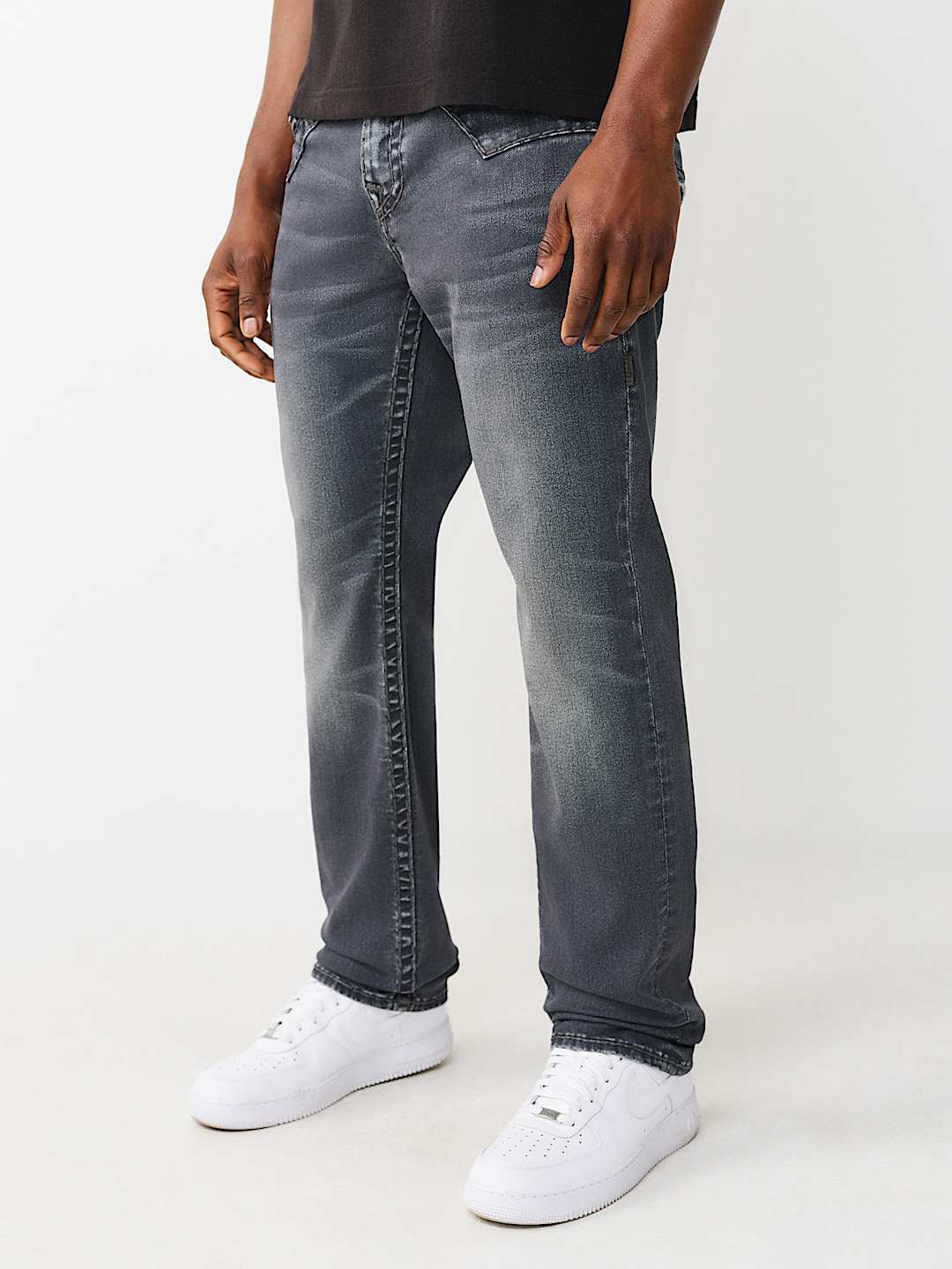 True Religion - Ricky Super T Jimmy Flap Straight Jean 34"