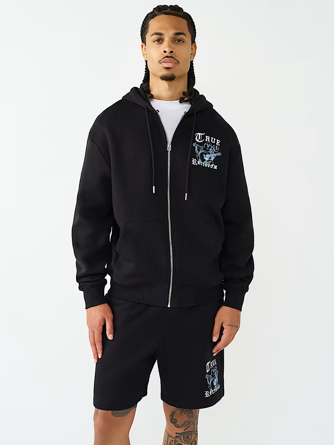 True Religion - Logo Zip Hoodie