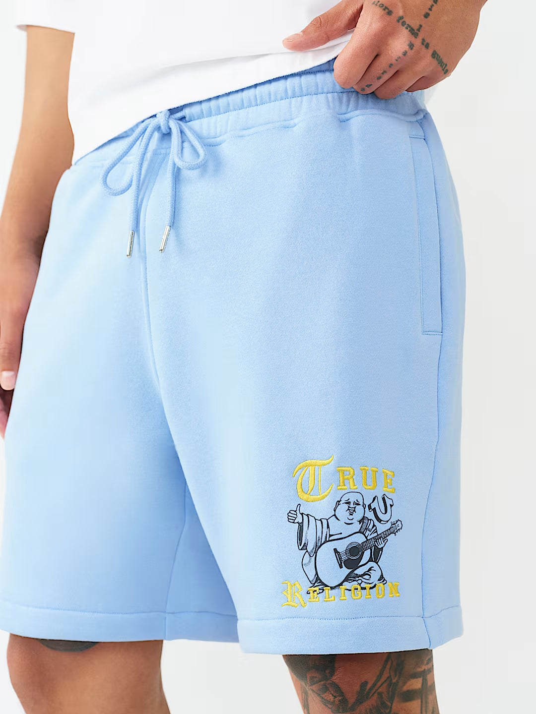 True Religion - Logo Fleece Short