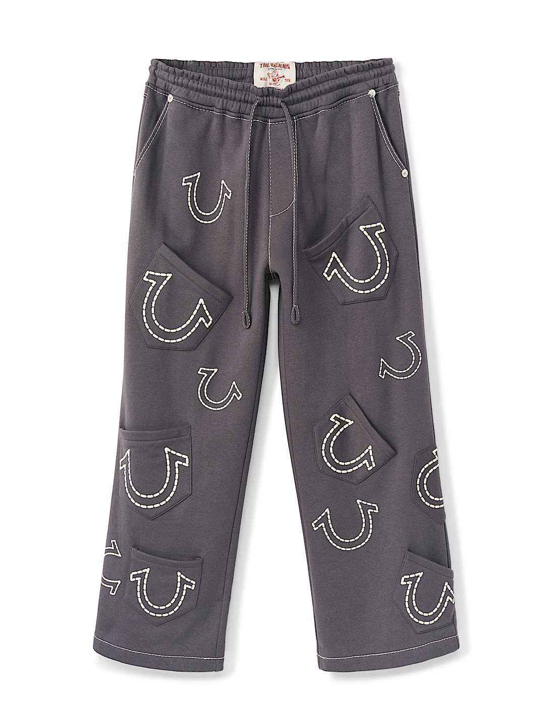 True Religion - Horseshoe Big T Baggy Sweatpant