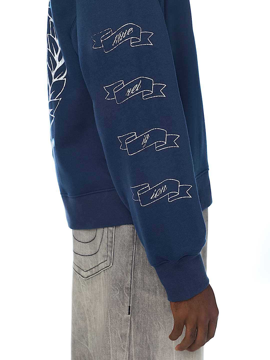 True Religion - Horseshoe Crest Relaxed Crewneck