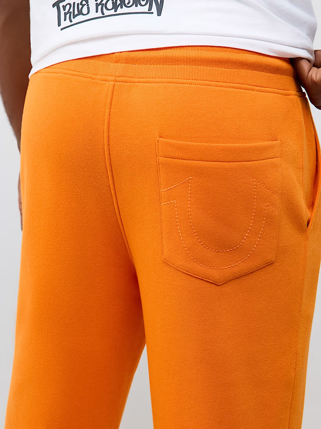True Religion - Puff-Print Logo Script Sweatpant
