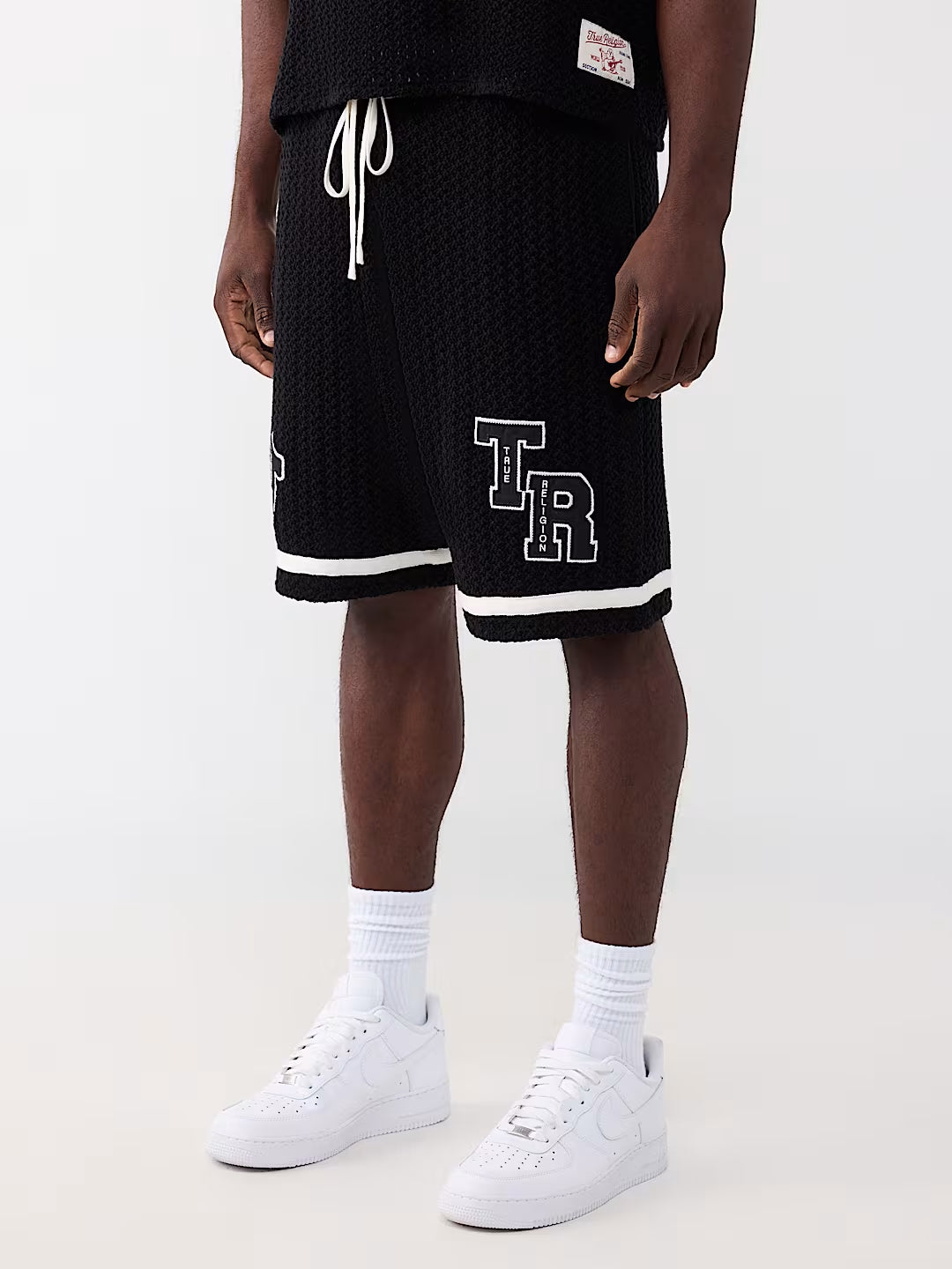 True Religion - Open Knit Crochet Short